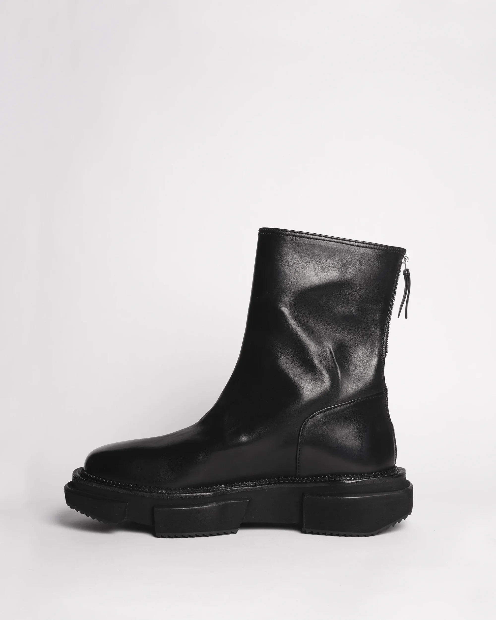 Premiata Boots 019 chaussures cuir sculpté