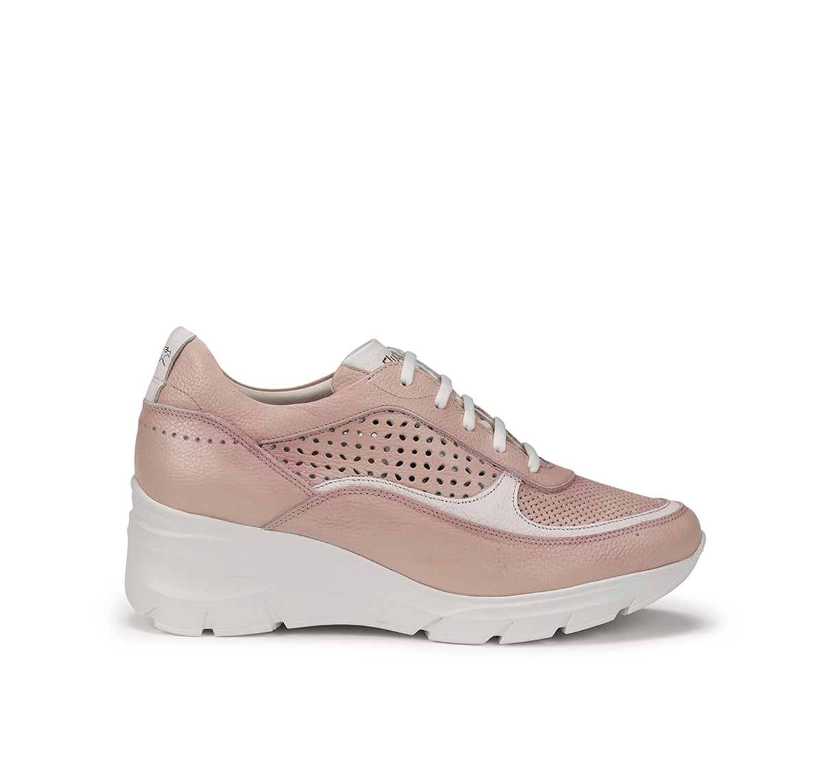 Fluchos Olas F1407 baskets compensées rose femme