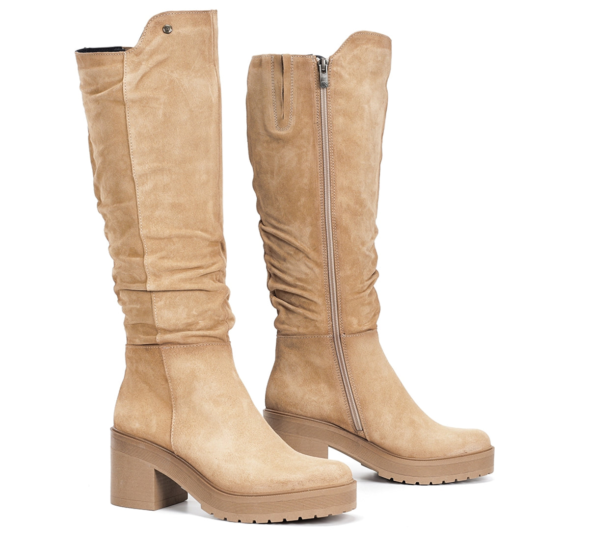 Dorking by Fluchos Sarah D9574 bottes beige femme