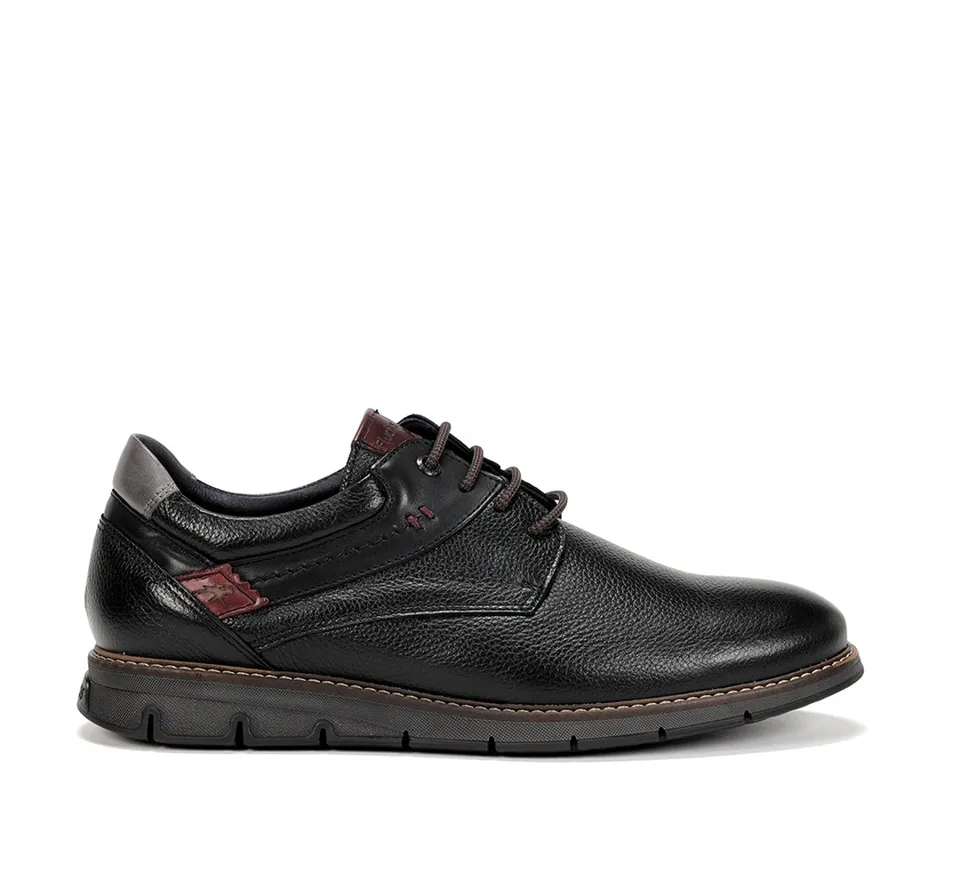 Fluchos Kiro F1578 chaussure noir homme confort