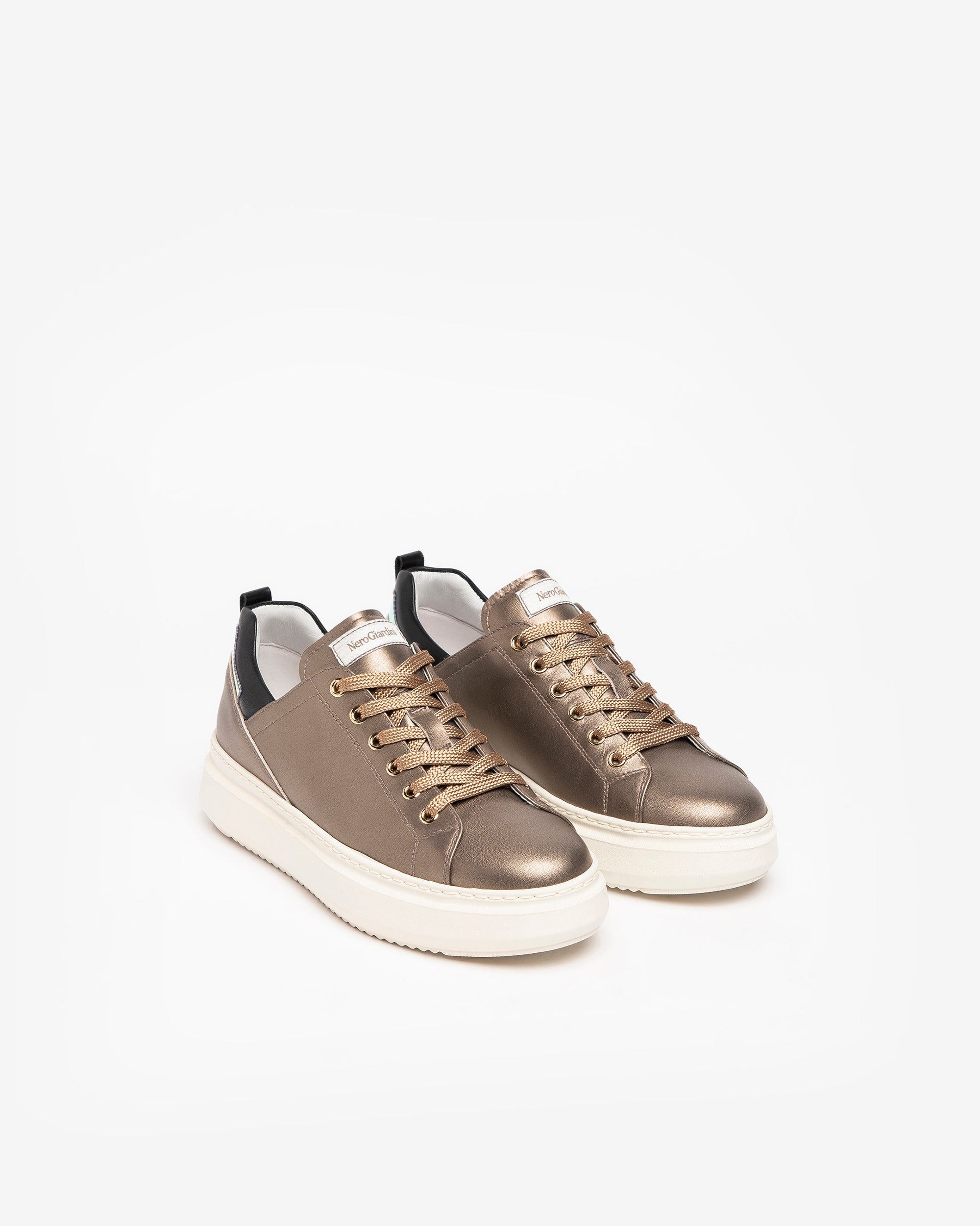 Nero Giardini Sneakers baskets cuir femme hiver
