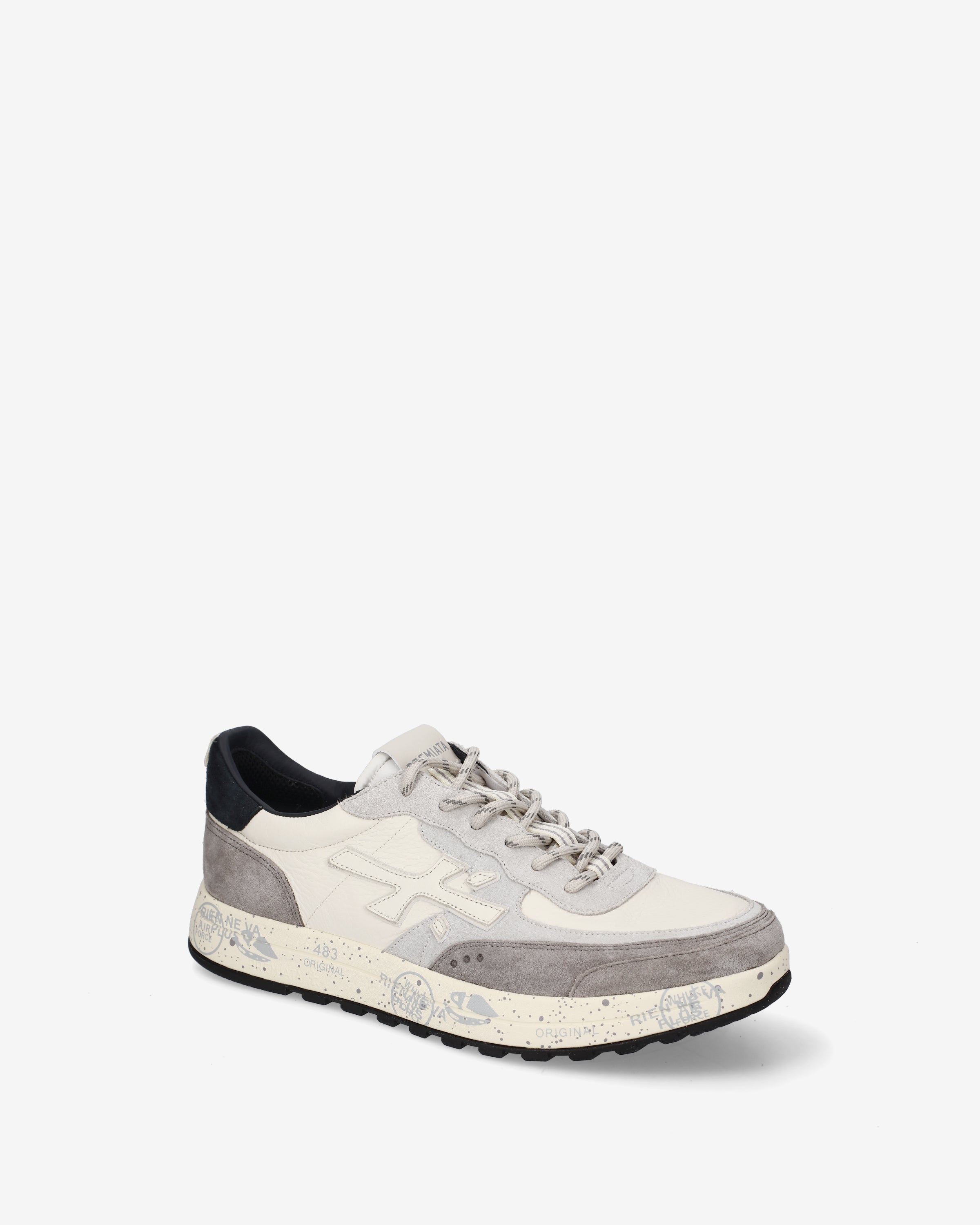 Premiata Nous 8466 sneakers crème tissu homme