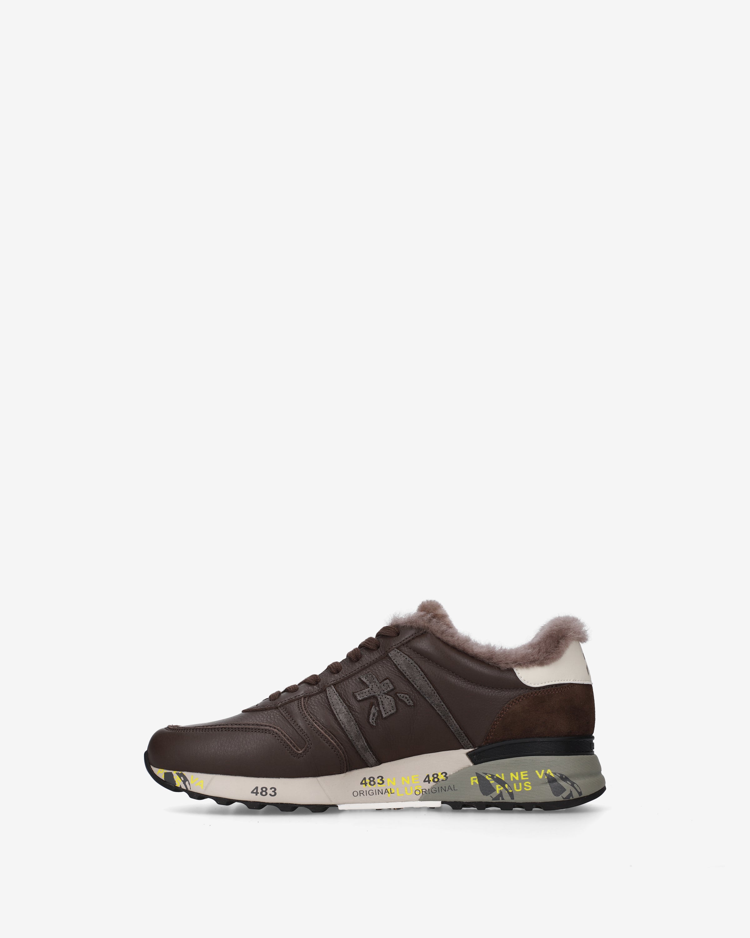 Premiata Lander 8658m sneakers marron cuir