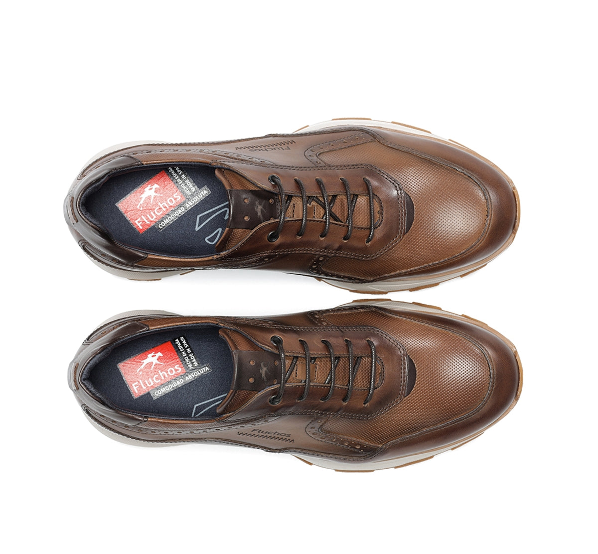 Fluchos Walter F2082 basket homme marron