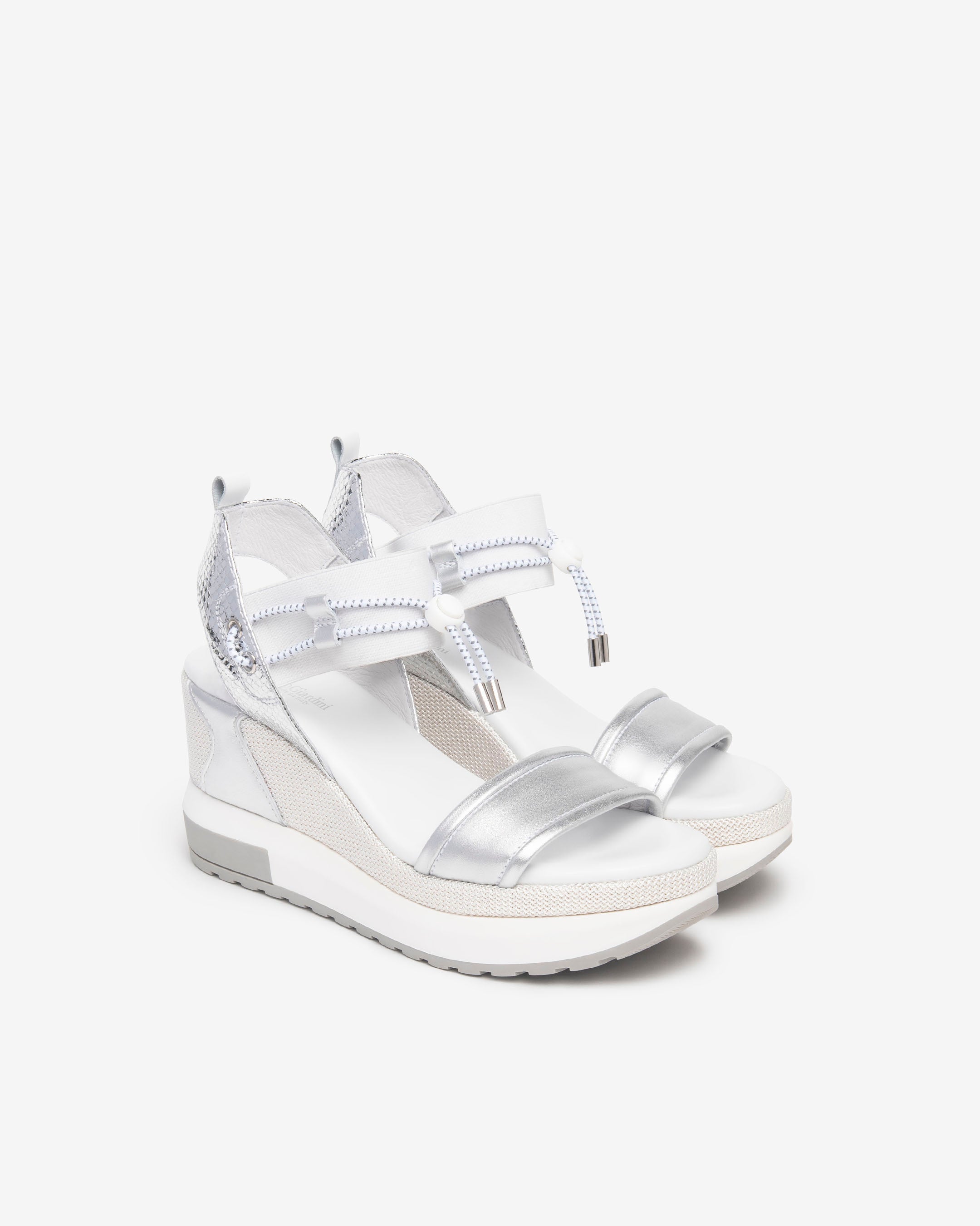 Nero Giardini Sandals sandales compensées cuir 80 mm