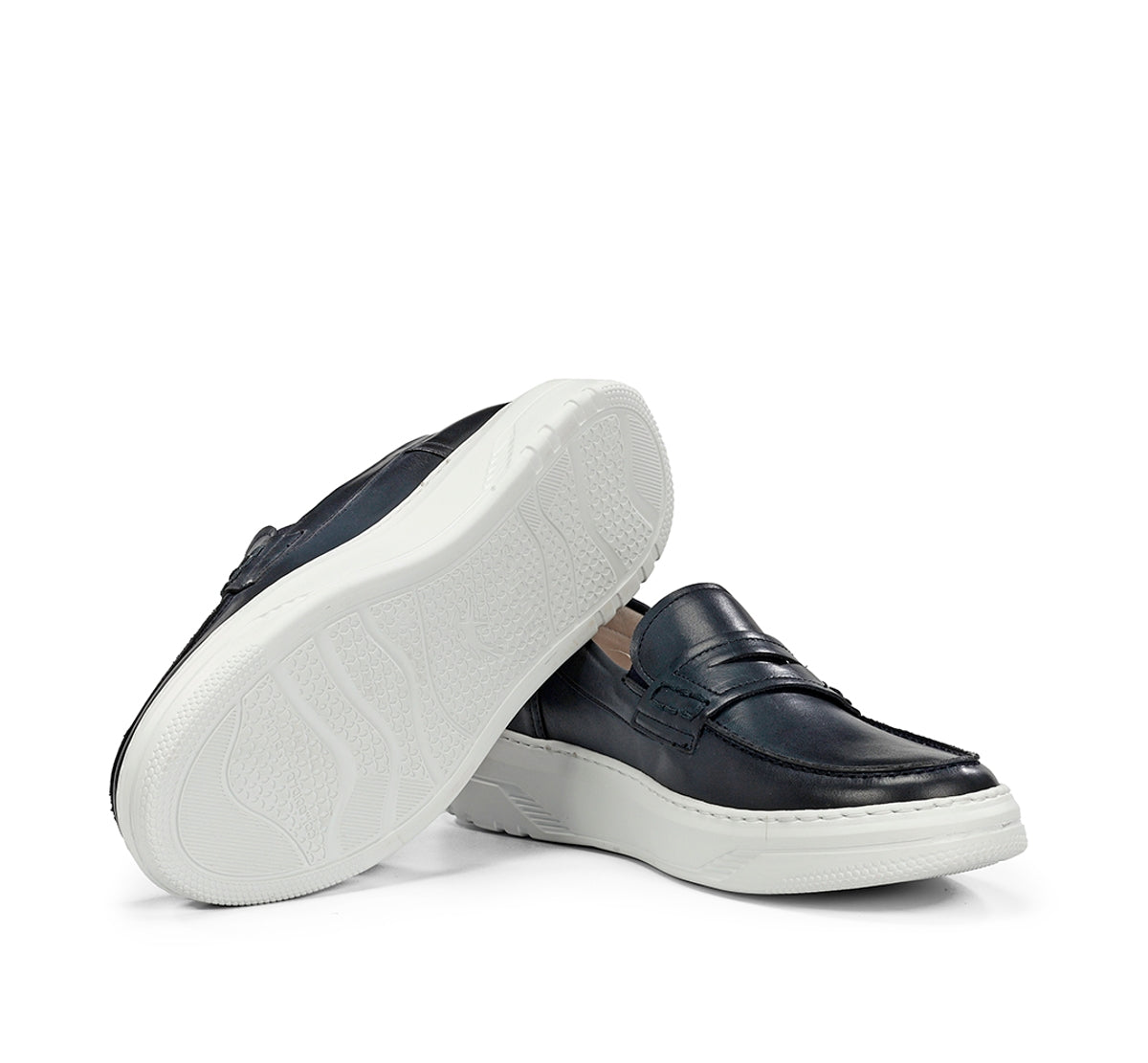 Fluchos Boston F2224 mocassin homme bleu léger