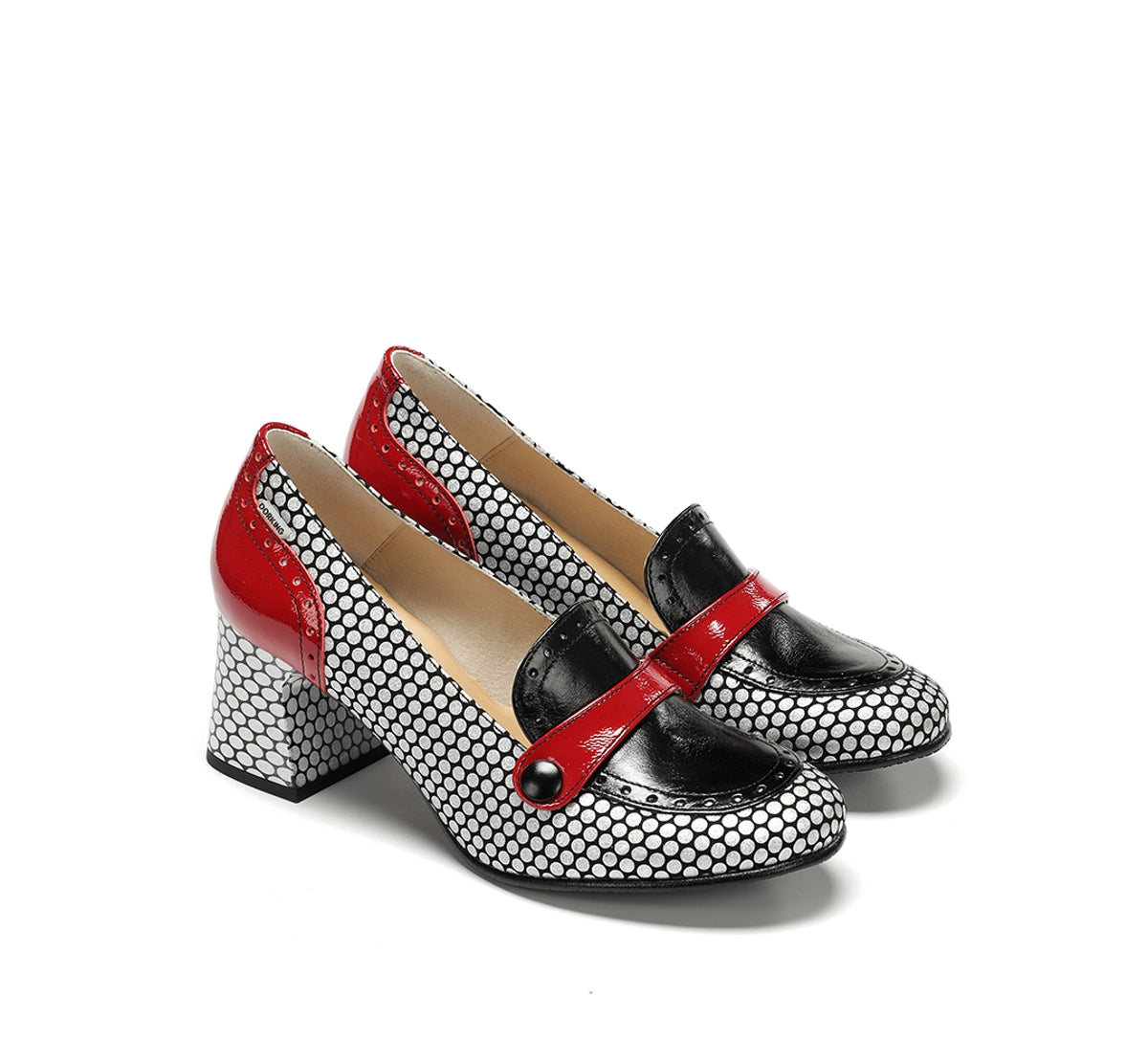 Dorking by Fluchos Daci D9676 Mocassin Noir Femme