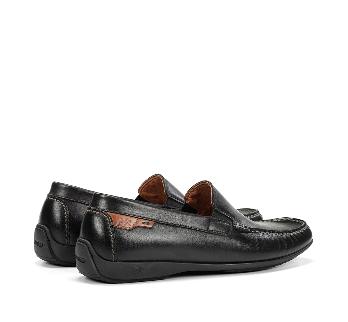 Fluchos Samoa F2208 mocassin noir homme cuir