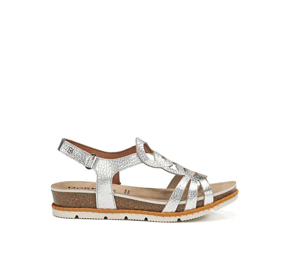 Dorking by Fluchos Sport D9322 sandale argent femme