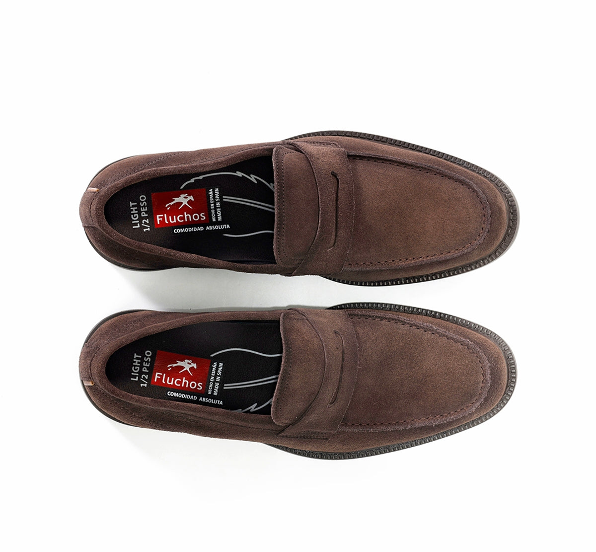 Fluchos Adrien F2496 mocassins homme marron cuir