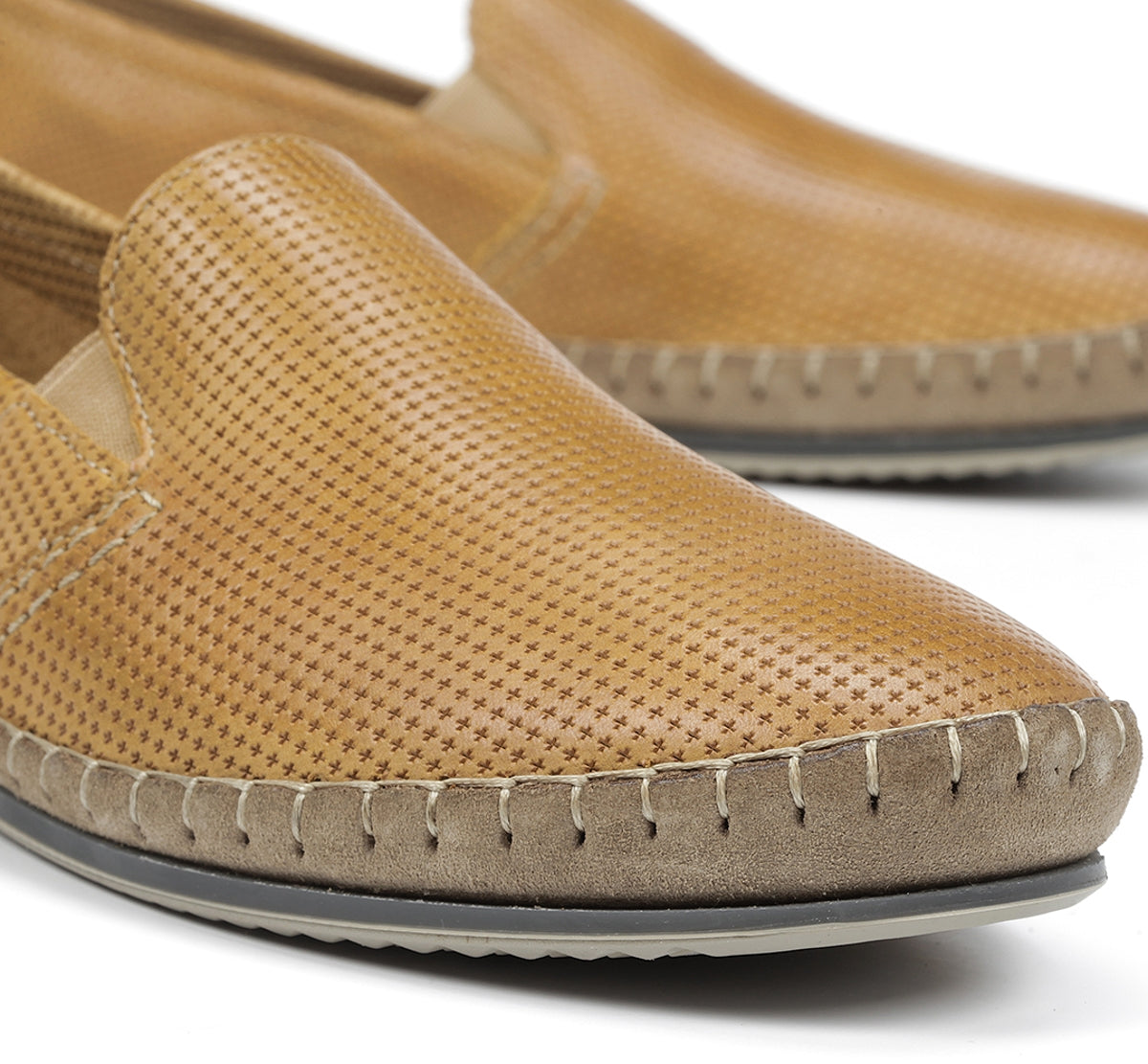 Fluchos Bahamas 8674 slip-on jaune homme sans lacets