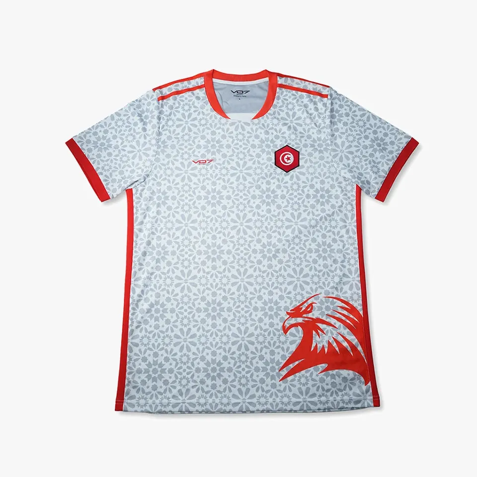 VO7 Maillot Tunisie White maillot foot blanc aigle