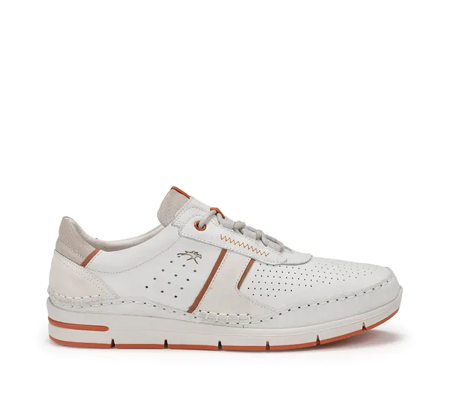 Fluchos Yannic F1442 Baskets Homme Blanc à Lacets