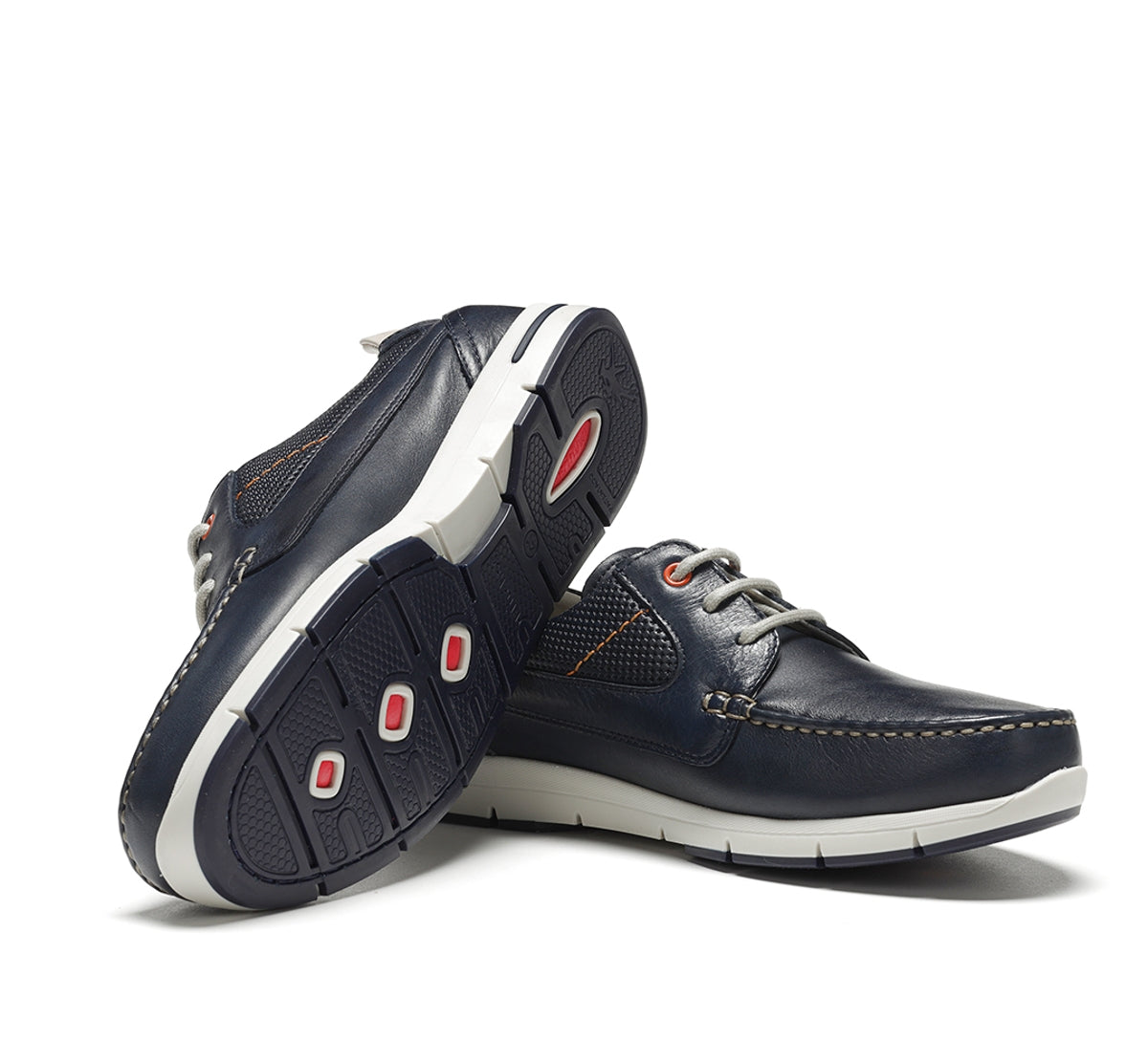 Fluchos Yannic F1695 chaussure homme bleu à lacets