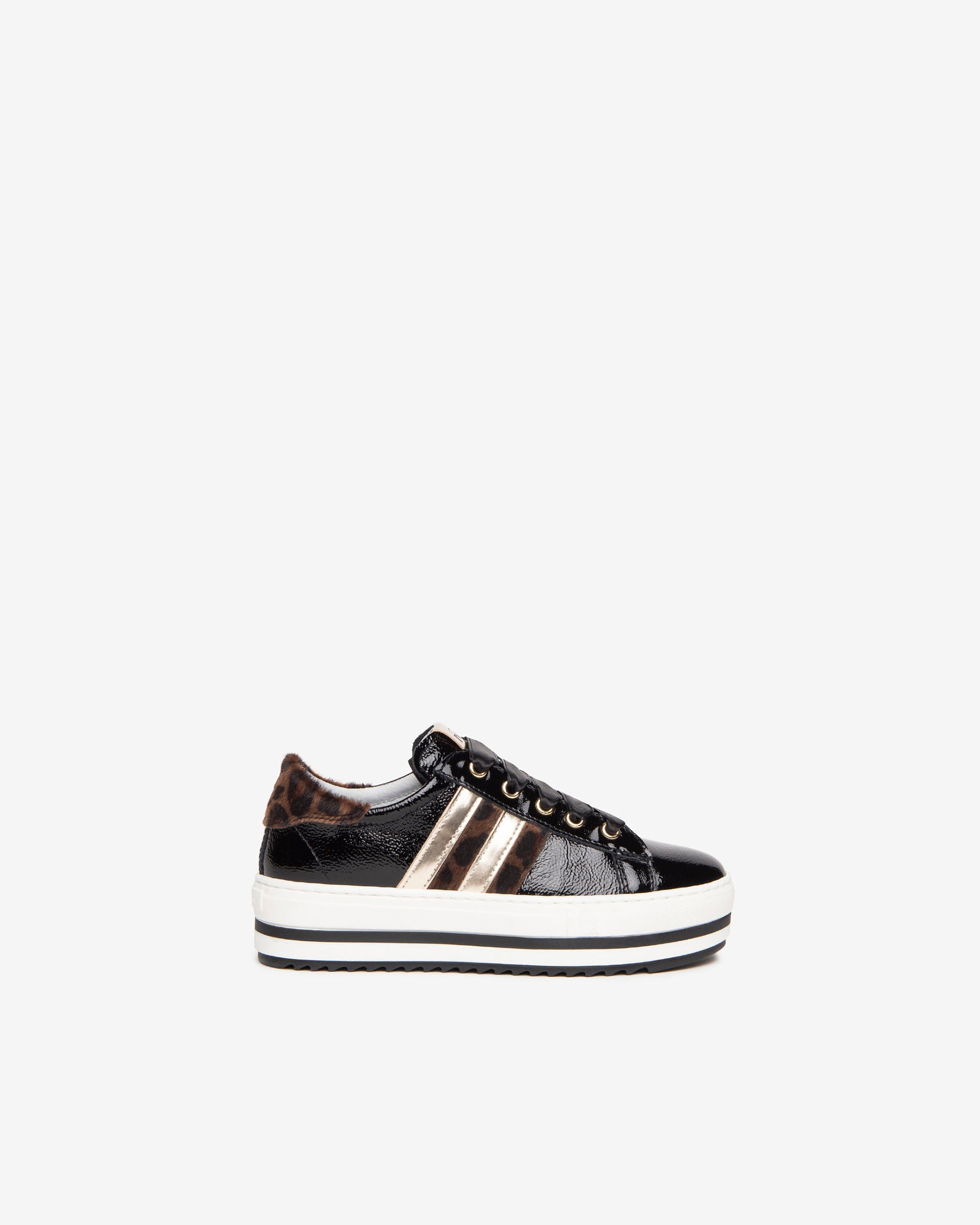 Nero Giardini Sneakers Vernis Baskets Fille Léopard