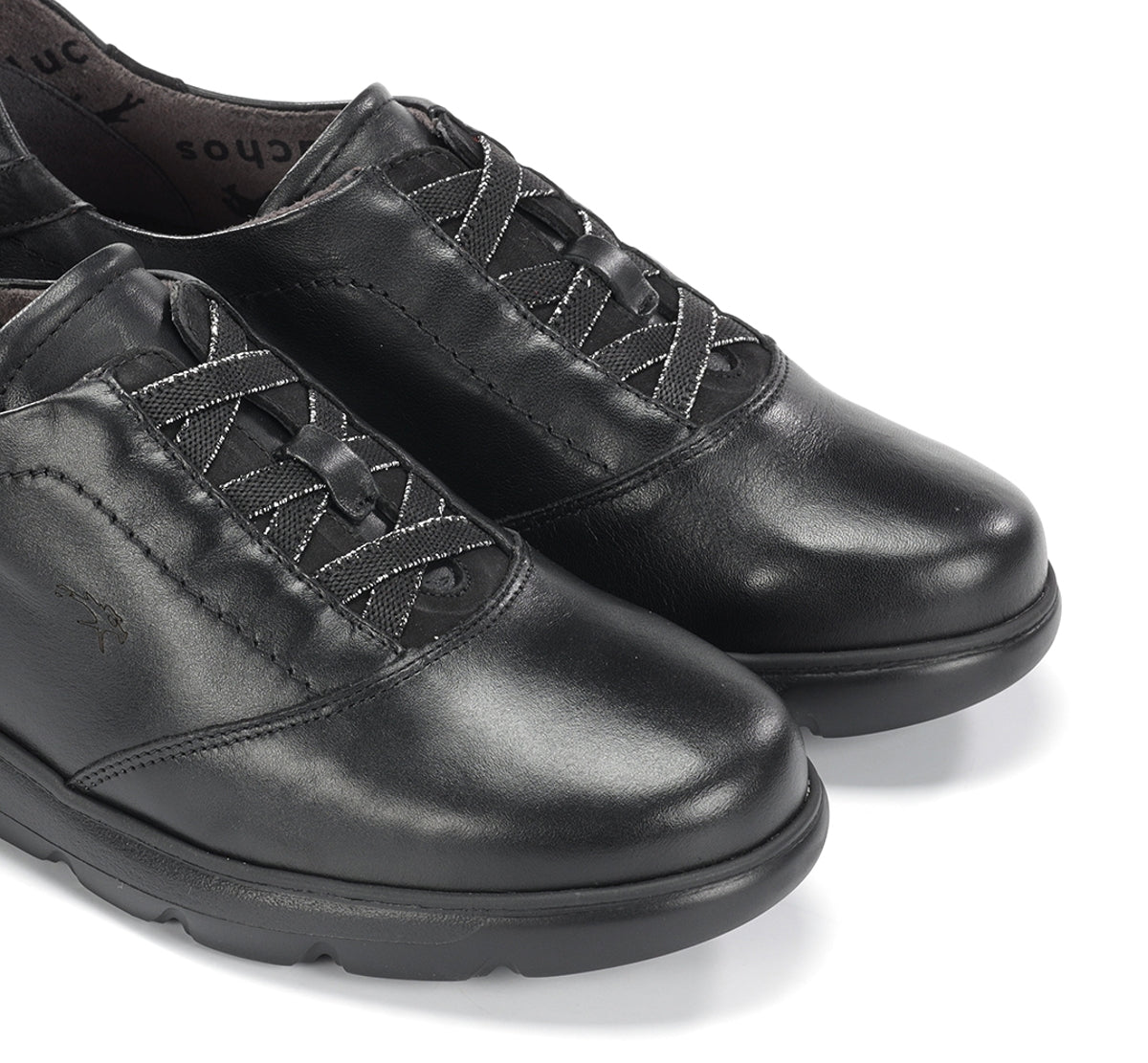 Fluchos Faral F1866 chaussure noire femme cuir