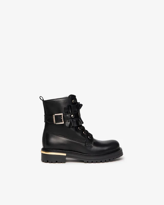 Nero Giardini Combat Boots bottines cuir fille automne hiver
