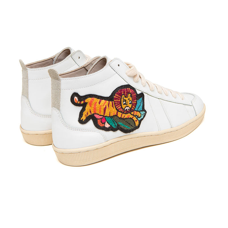 Sawa Tsagué Ibaba Lion baskets cuir femme 38