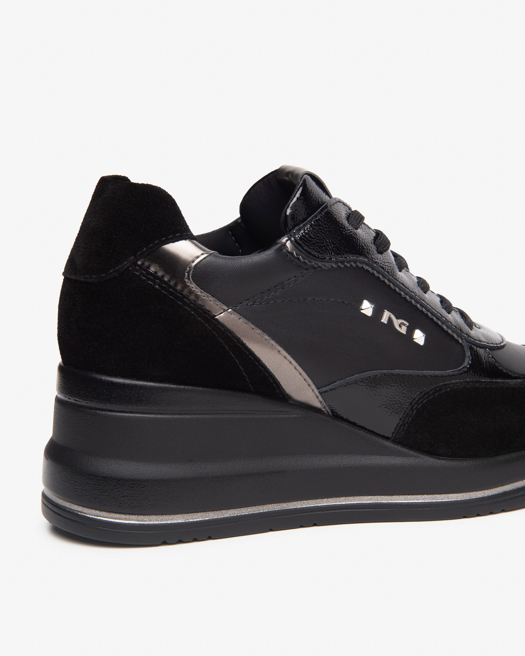 Nero Giardini Sneakers baskets femme daim cuir tissu