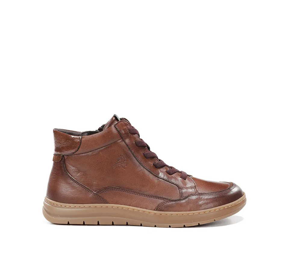 Fluchos Jungle F2553 Bottines Femme Marron Cuir