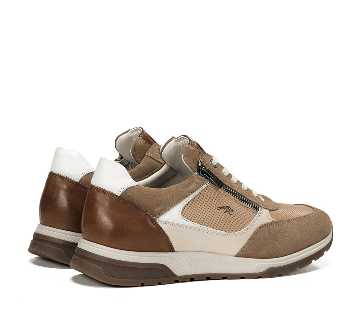 Fluchos Louis F1958 baskets cuir marron homme