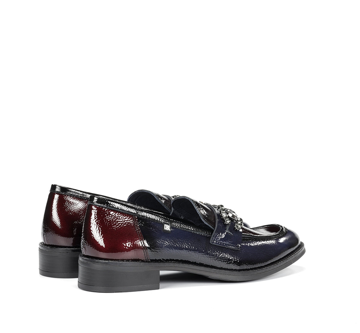 Dorking Harvard D9118 mocassin bleu femme