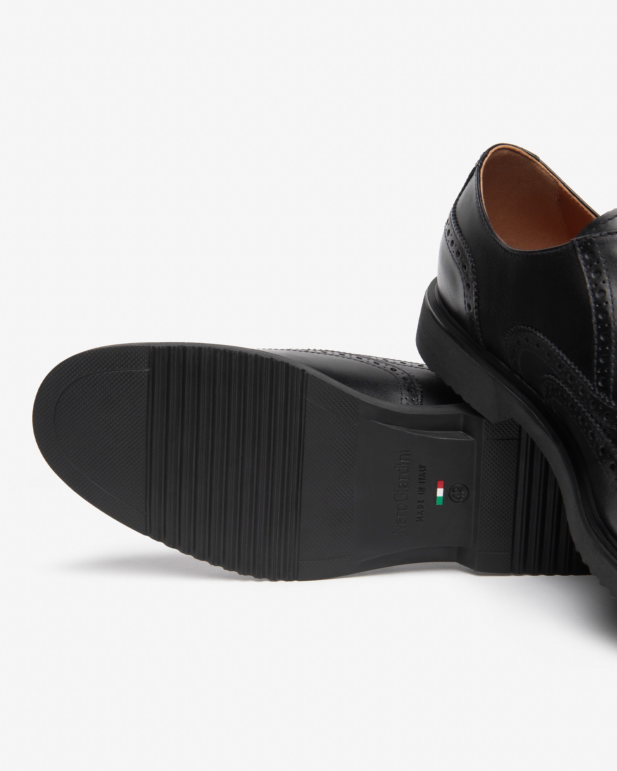 Nero Giardini Oxford chaussures cuir homme à lacets