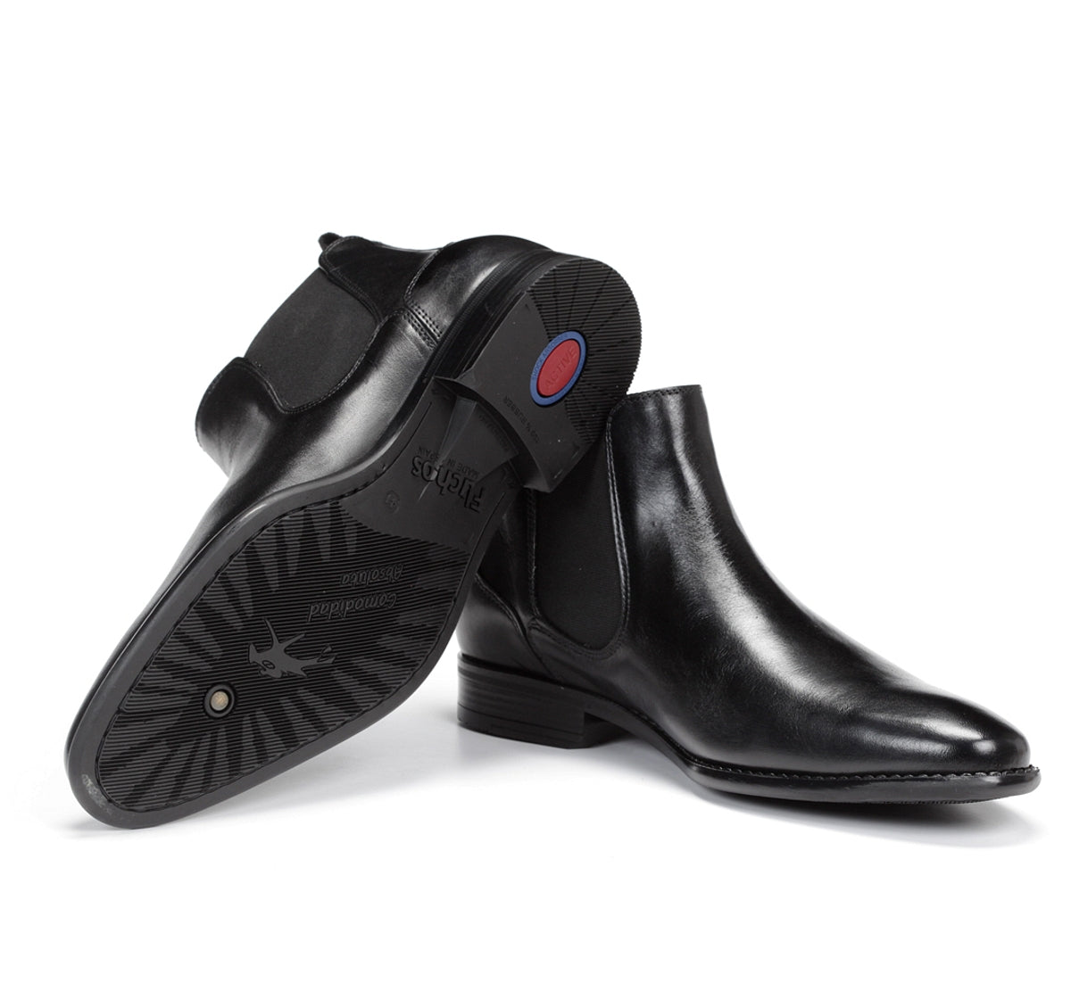 Fluchos Alex 9211 bottine noire homme cuir