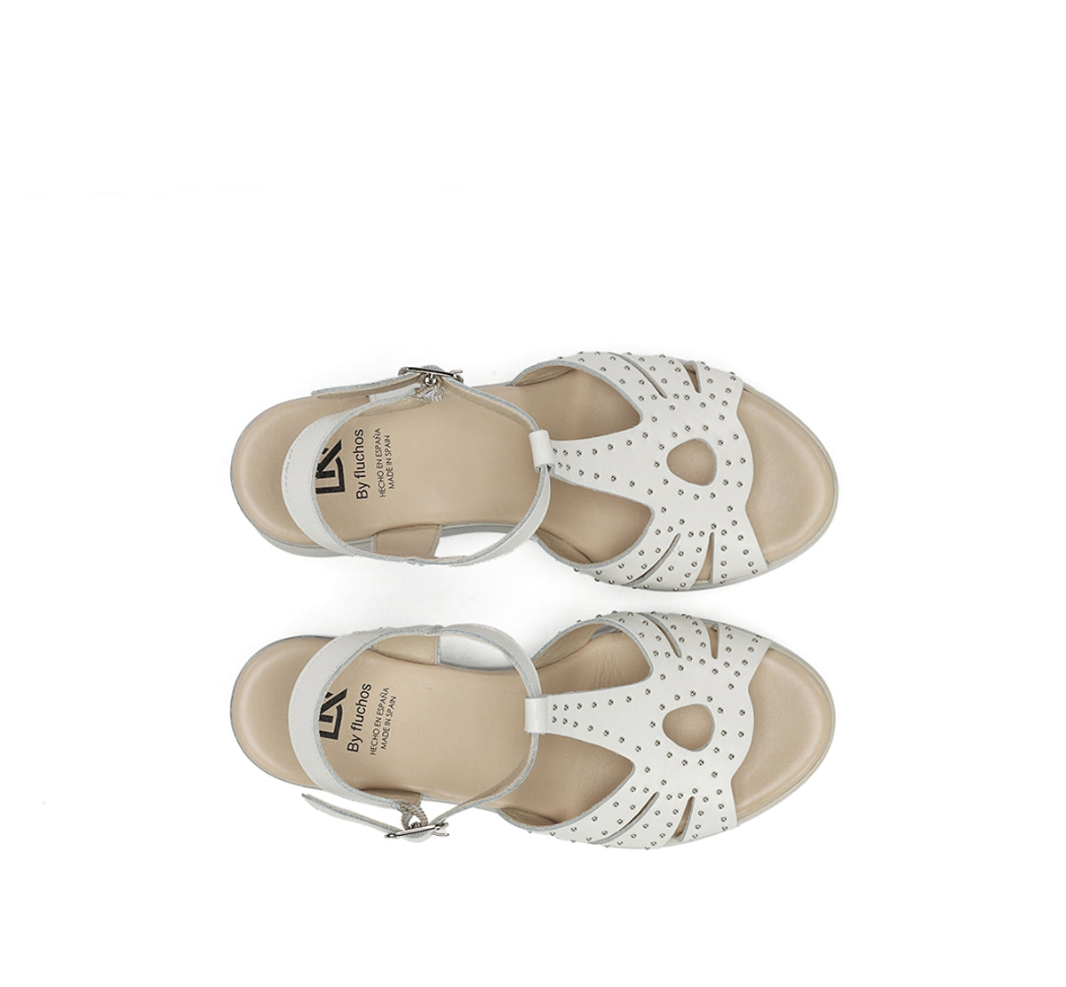 Dorking Diane D9701 sandales femme blanc talon