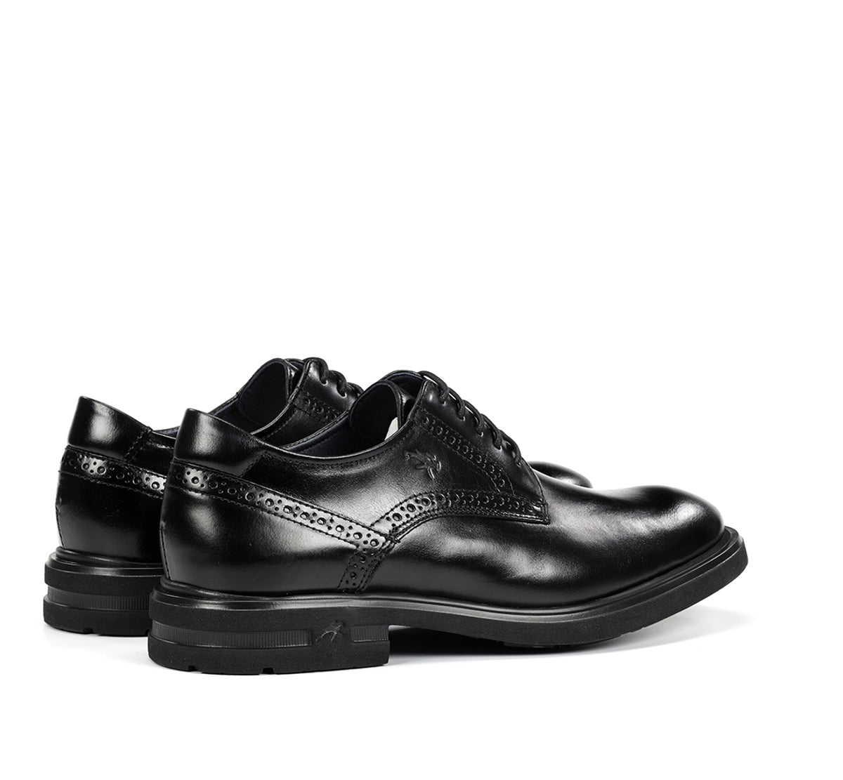 Fluchos Zapatos Belgas F0630 chaussures noires cuir