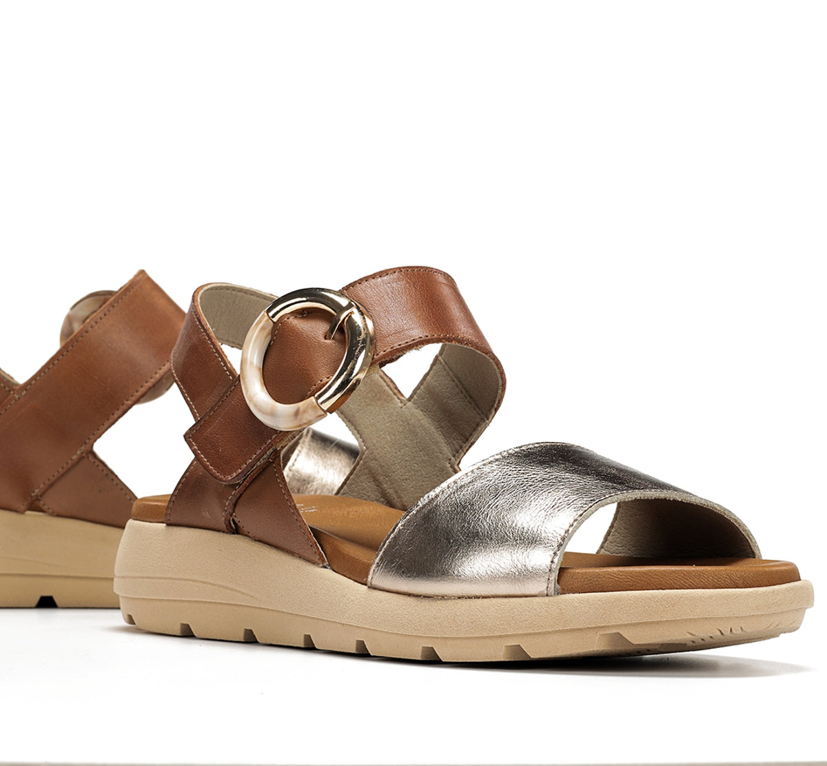 Fluchos Dorking Gandia D9523 sandale marron femme
