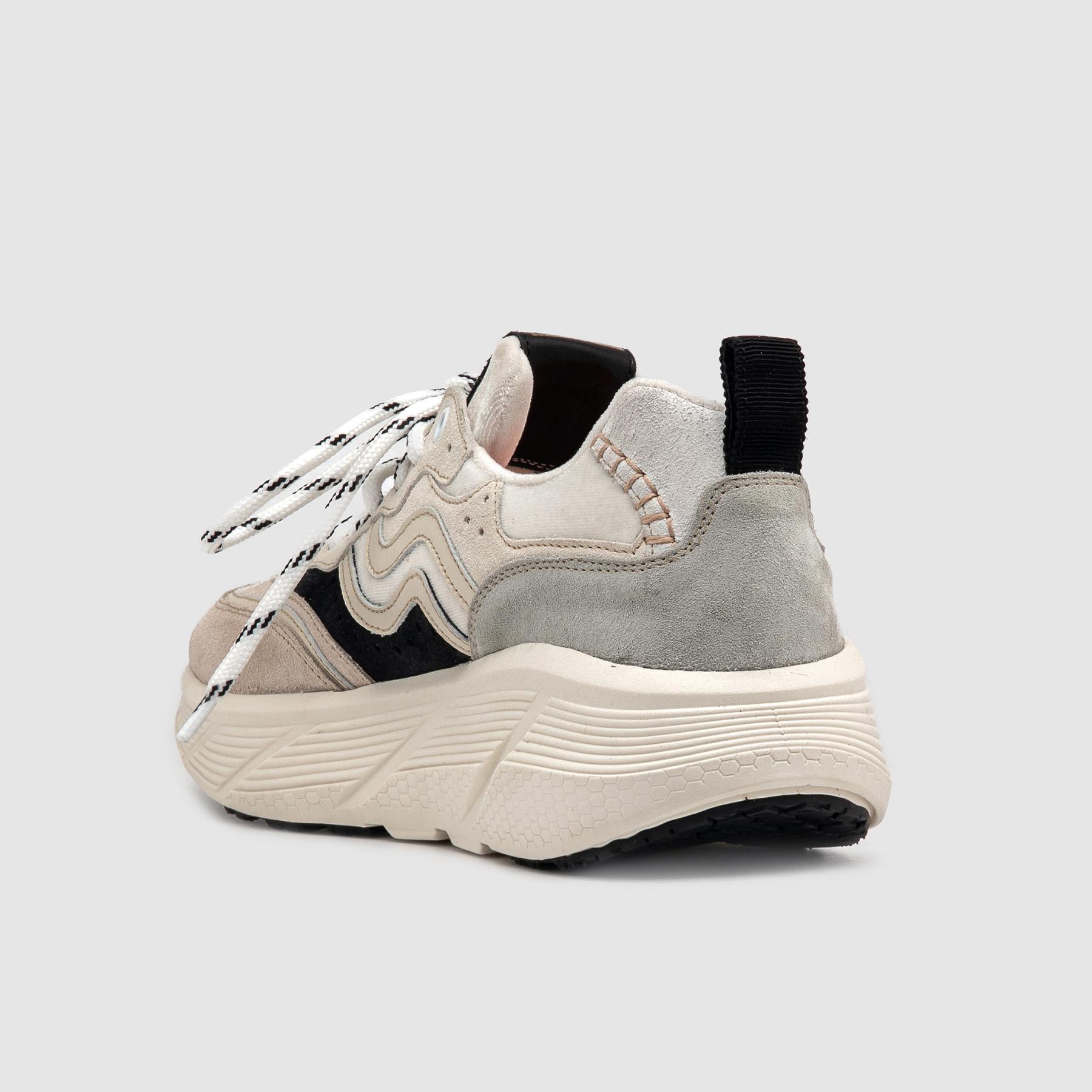 Primabase Fuji sneakers cuir gris confort