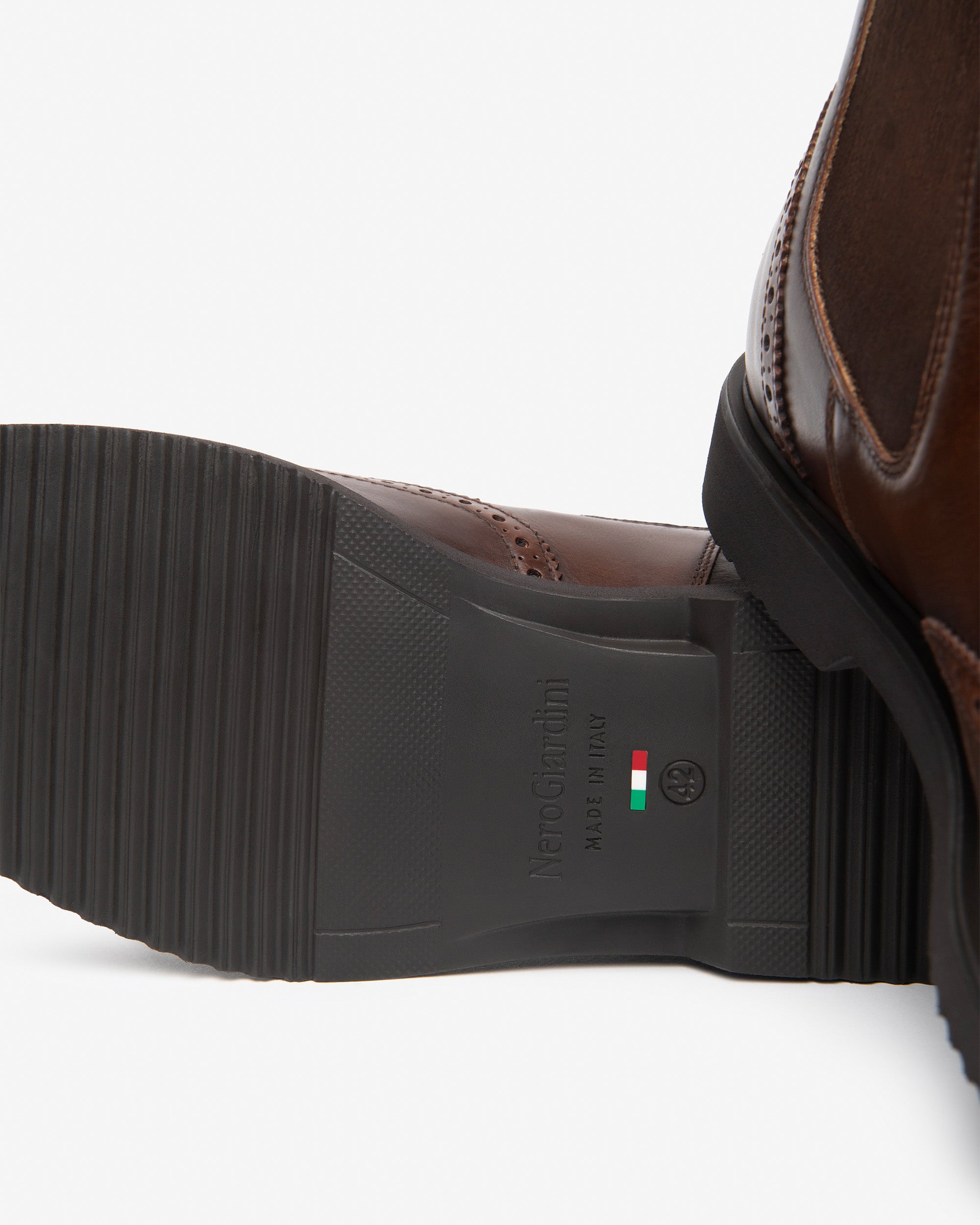 Nero Giardini Chelsea Boots bottines homme cuir 42 doublure cuir