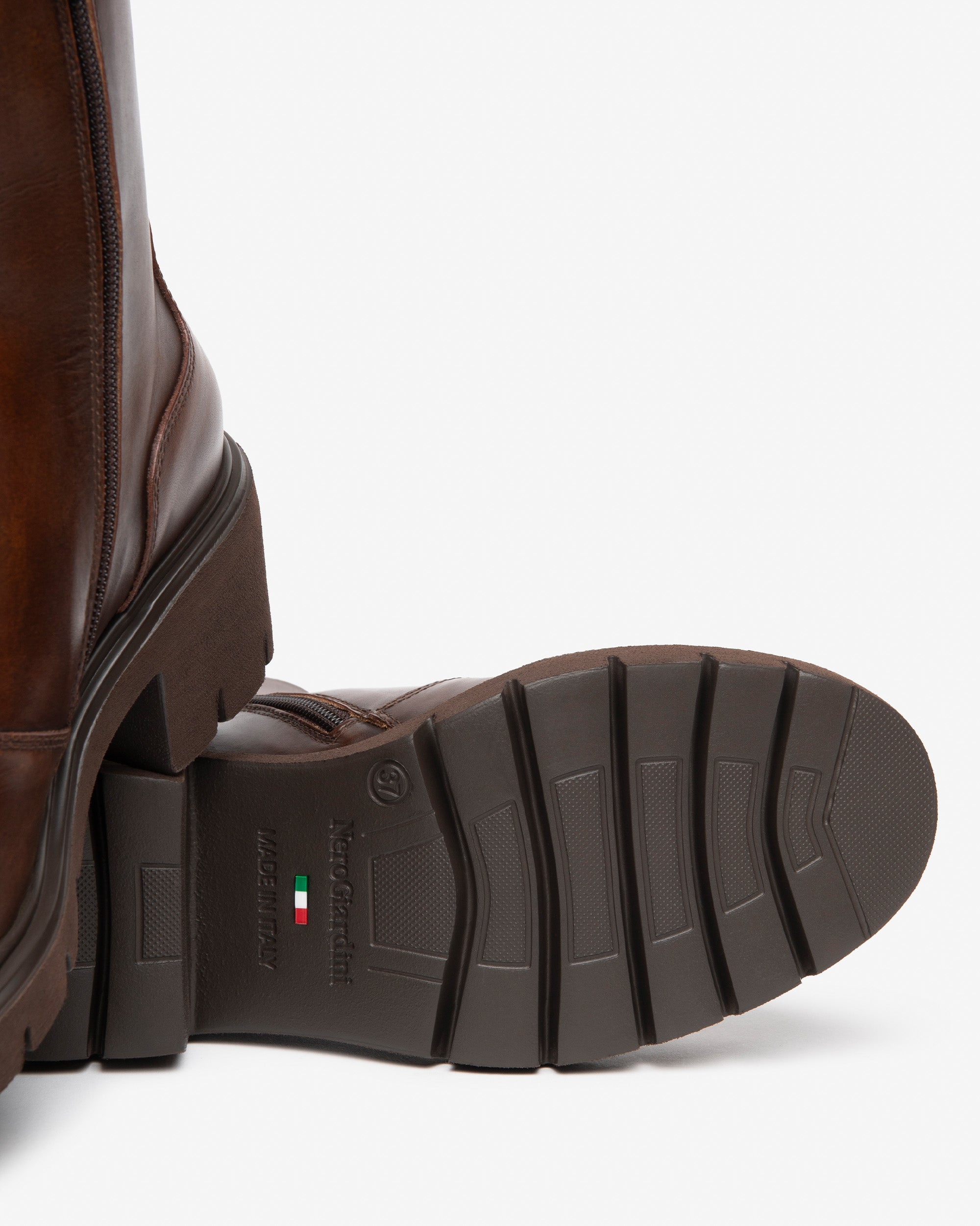 Nero Giardini Boots bottines cuir femme talon 60