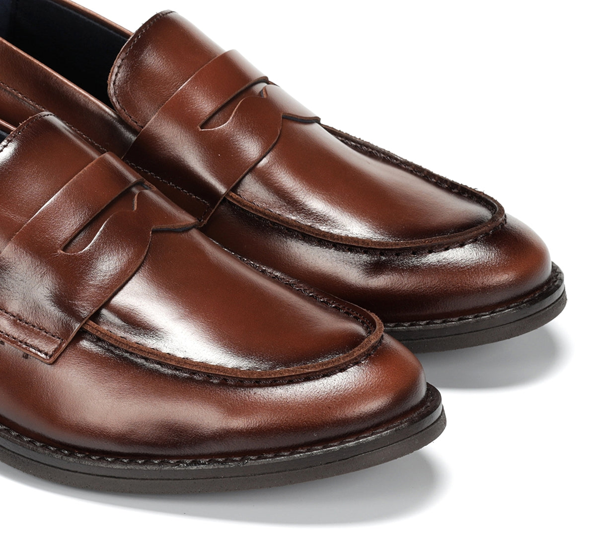 Dorking by Fluchos Harvard D8710 mocassins marron