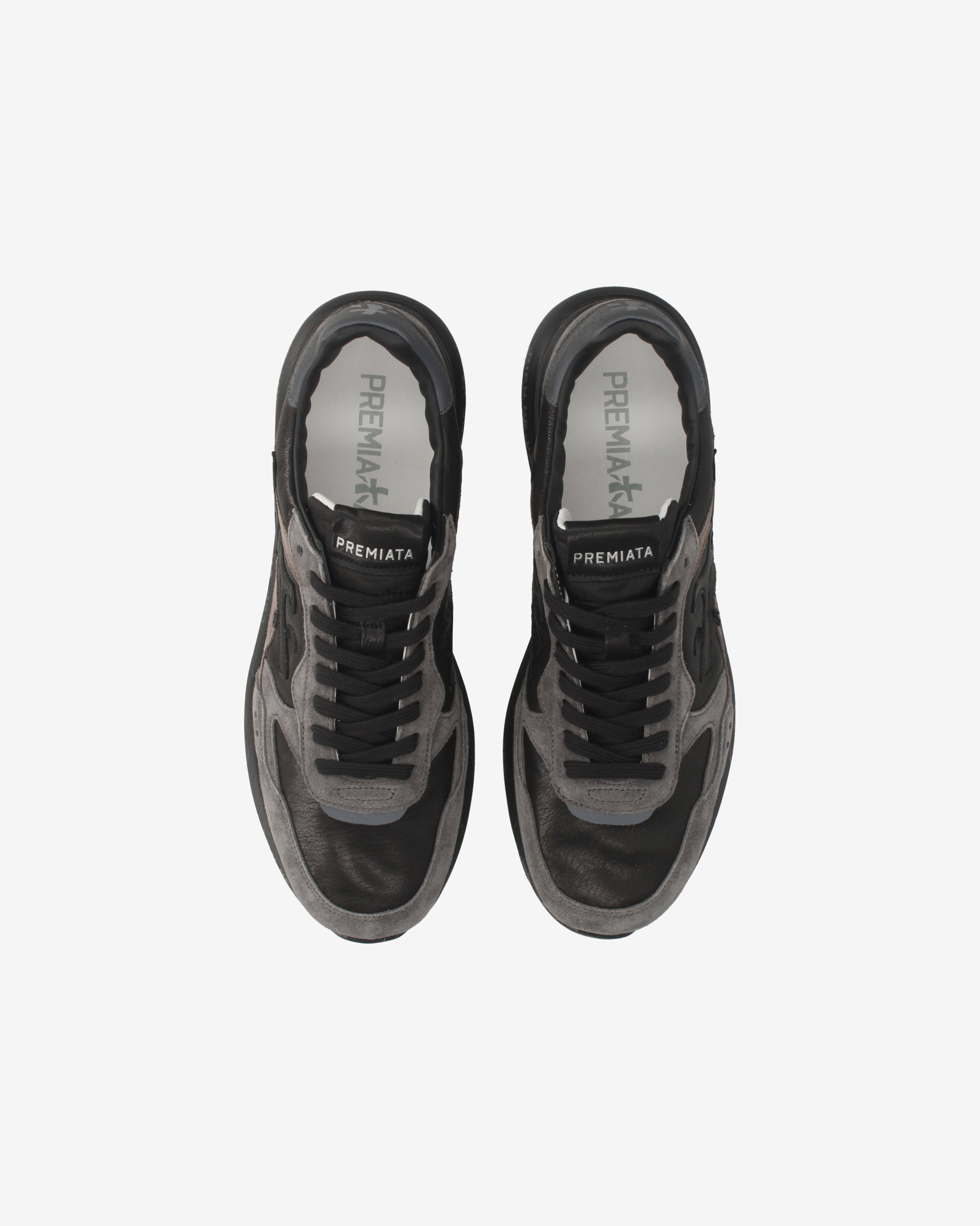 Premiata Mick 0.1 8452 baskets gris noir