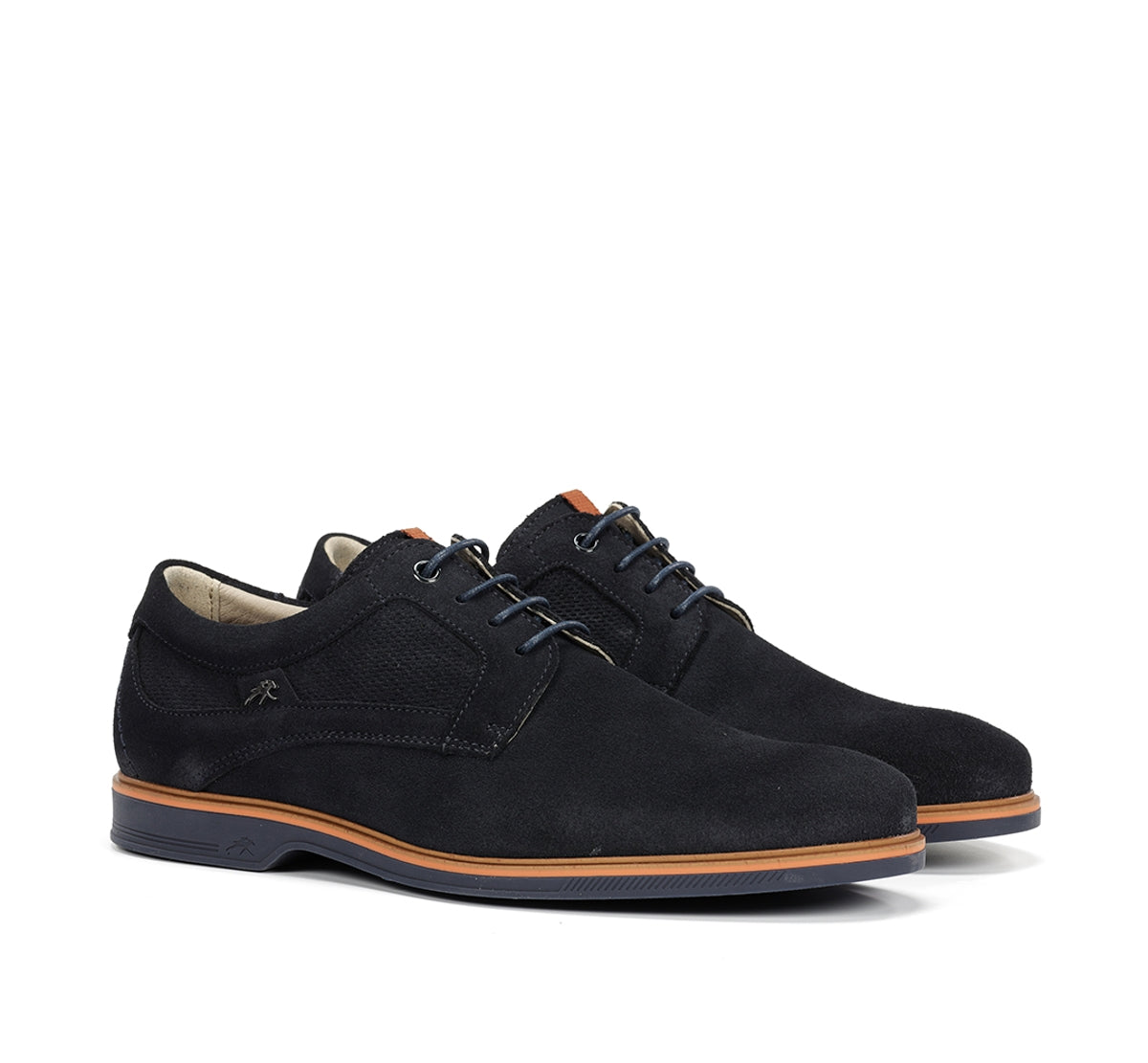 Fluchos Tristan F1744 chaussures homme bleues cuir