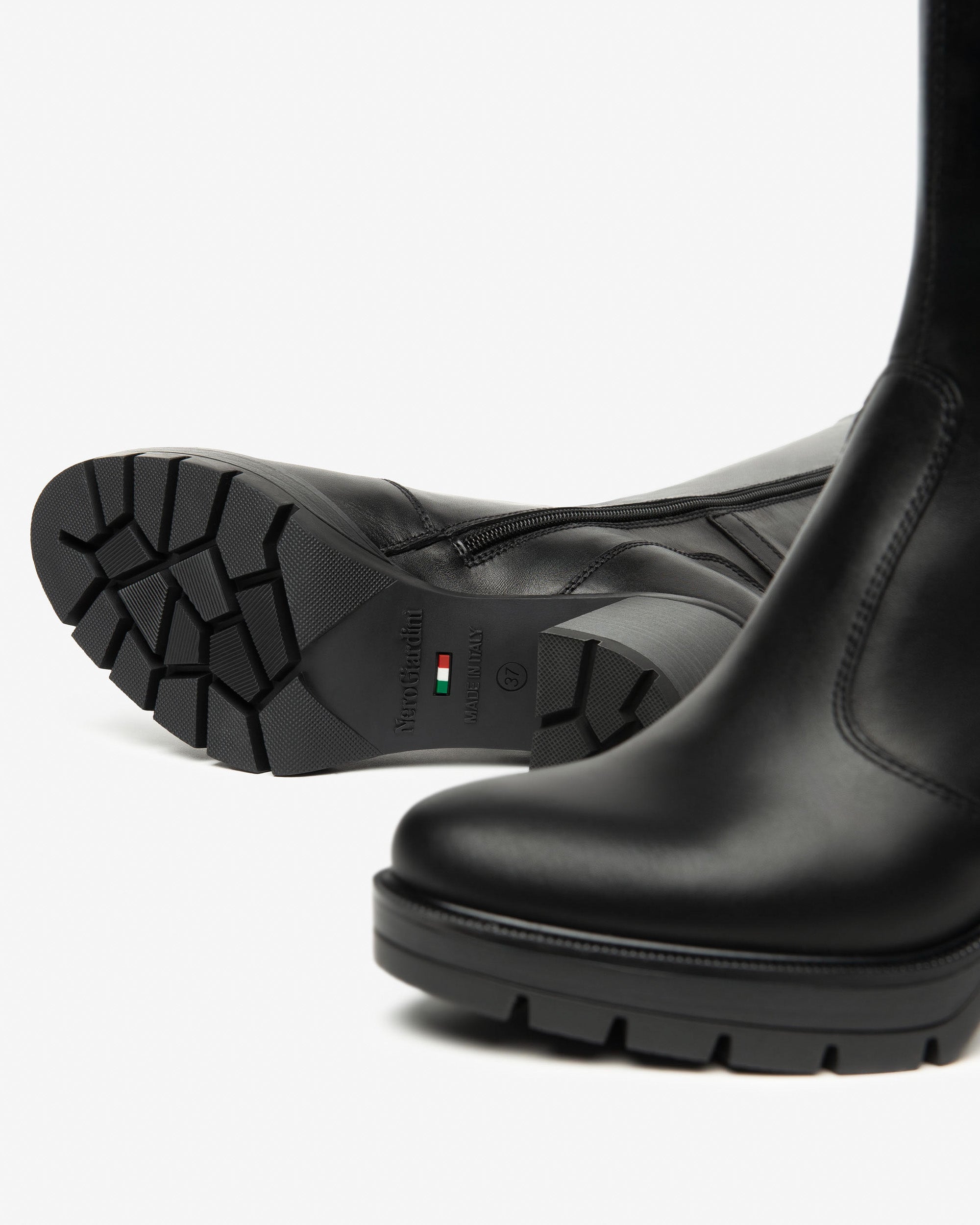 Nero Giardini Boots bottes cuir femme hiver