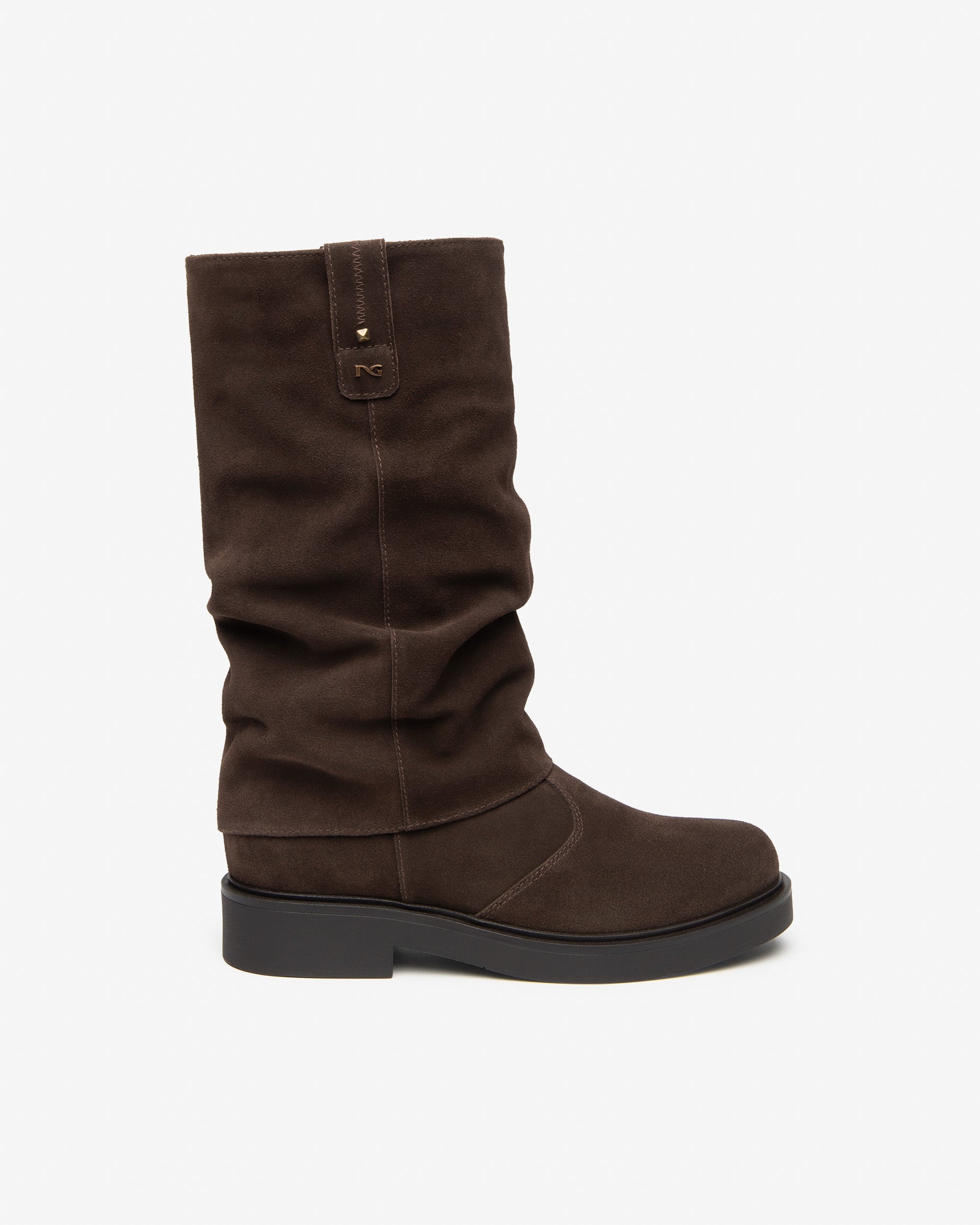 Nero Giardini Boots bottes daim femme talon 35 mm