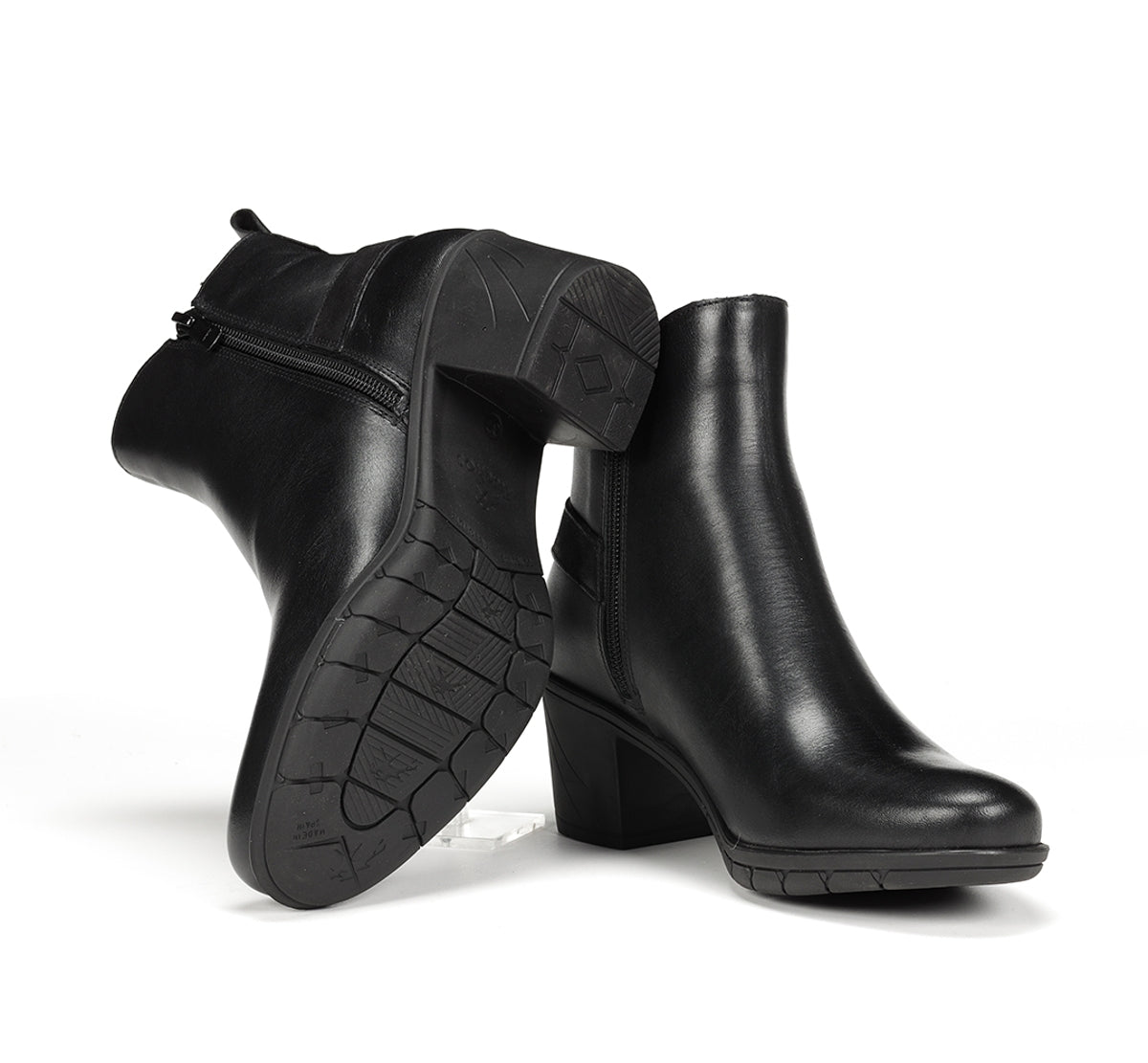 Fluchos Nydia F1798 bottine noire femme cuir