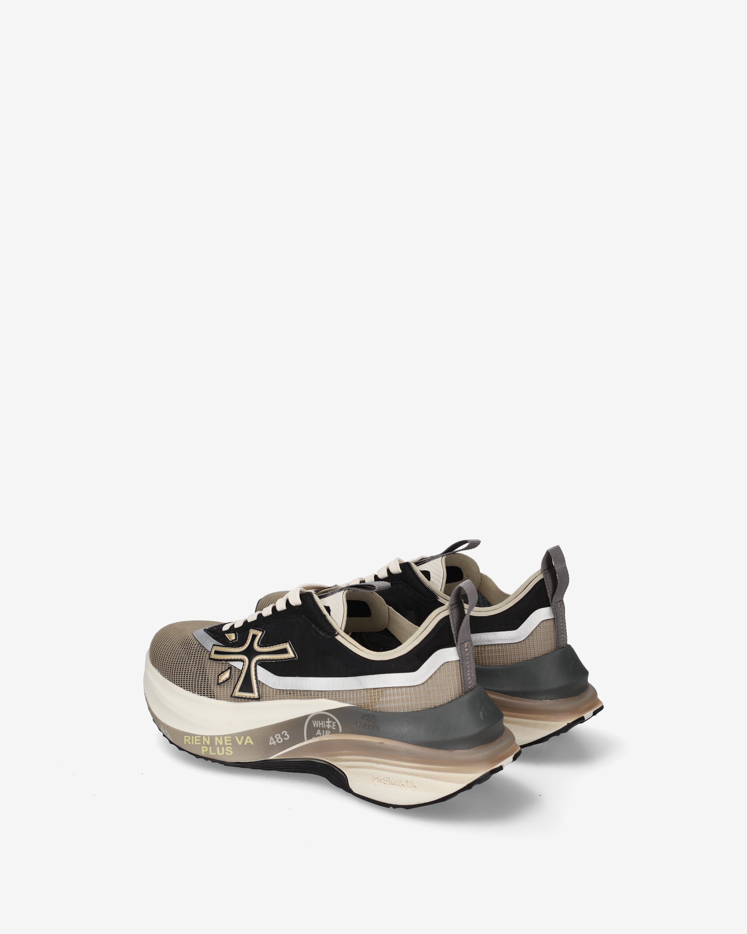 Premiata Hill 0.1 8586 Basket Beige Femme