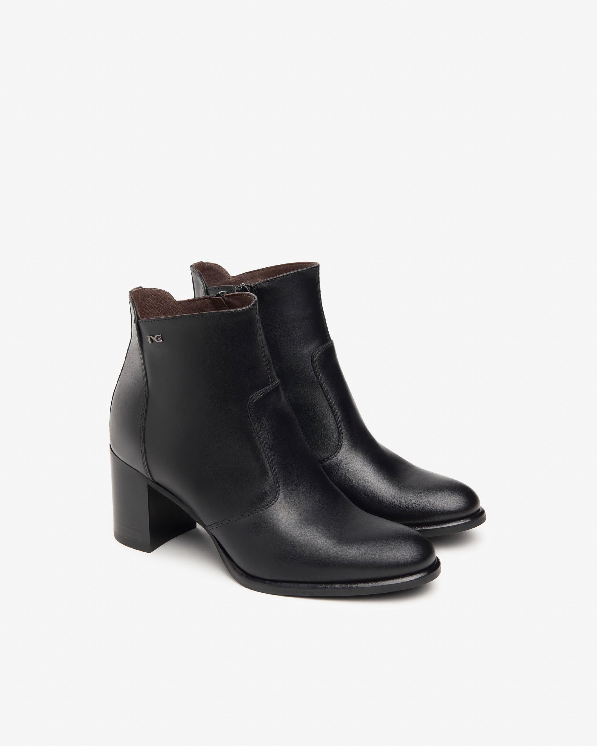 Nero Giardini Ankle Boots Bottines Cuir Femme Hiver