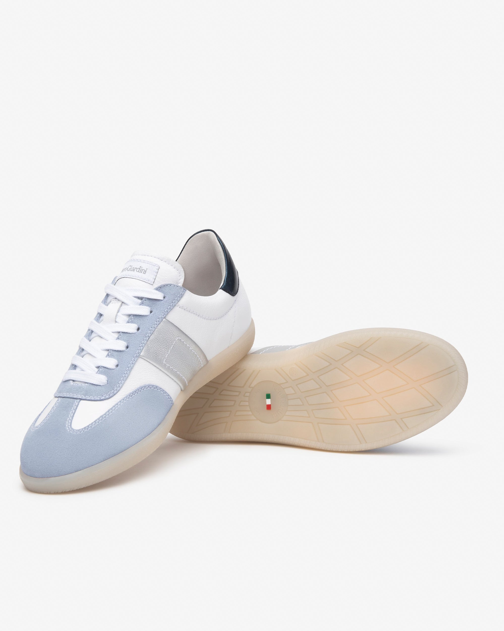 Nero Giardini Sneakers femme cuir et daim
