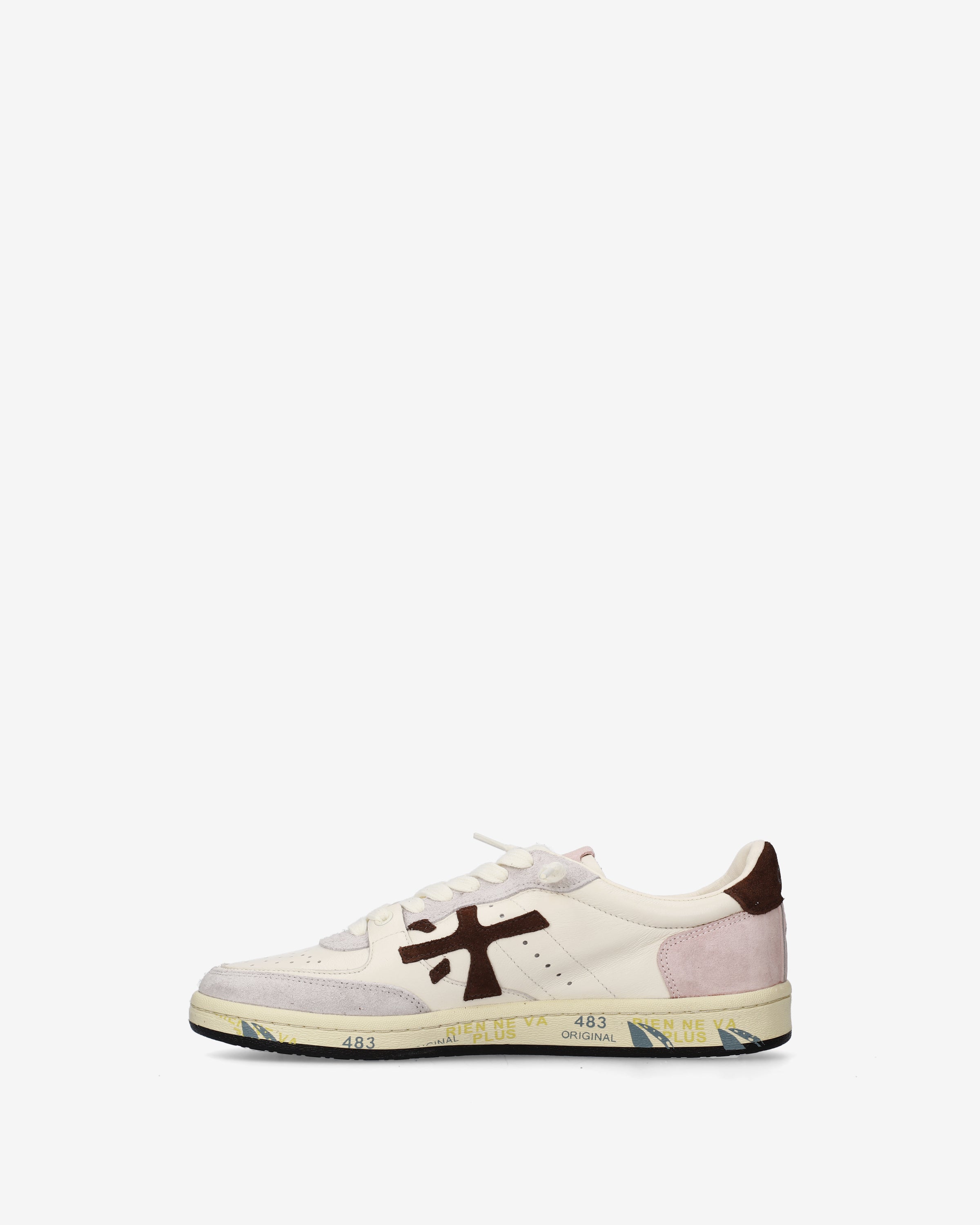 Premiata Bskt Clayd 8284 sneakers cuir blanc femme
