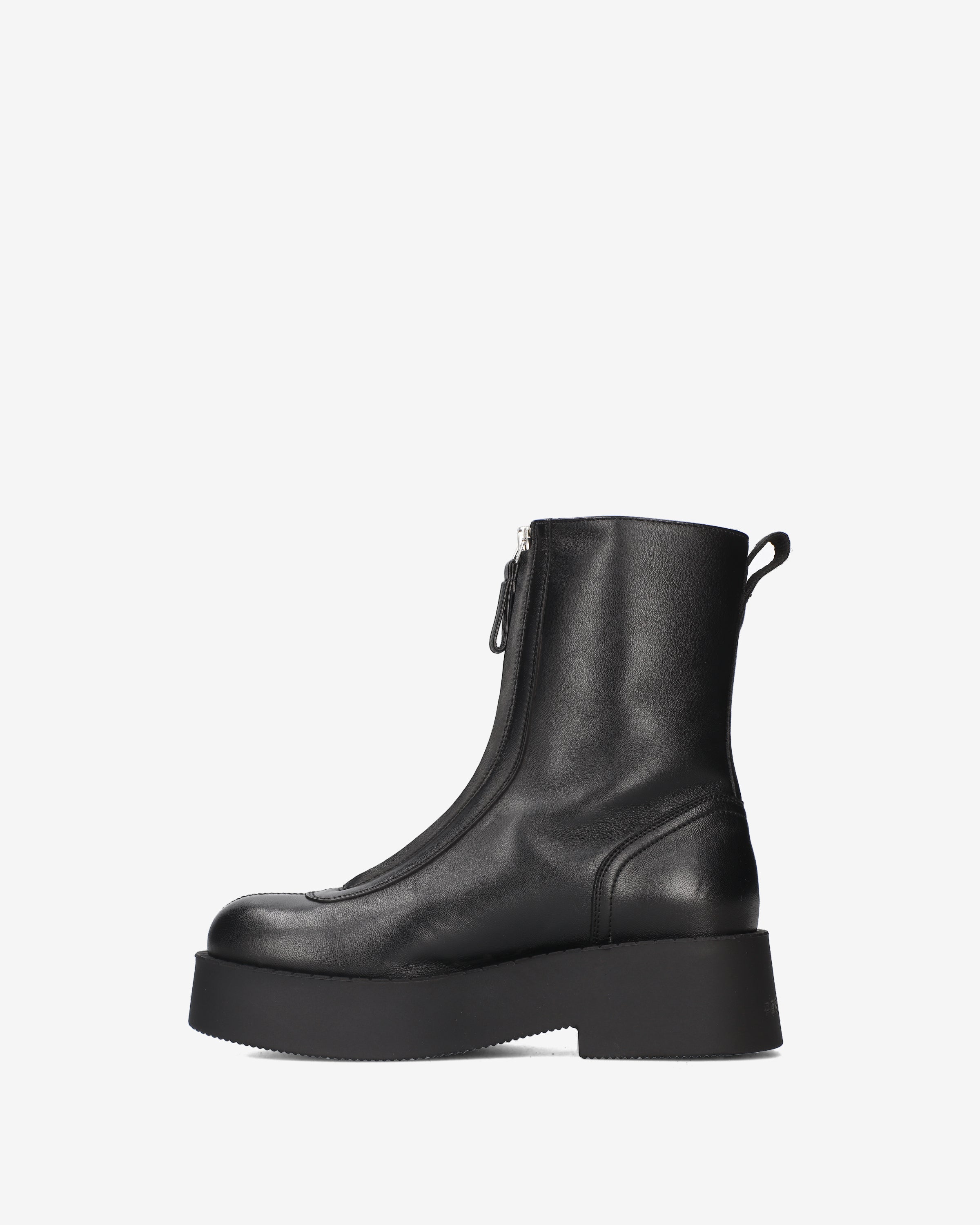 Premiata Boots Black Leather Boots bottines noir cuir