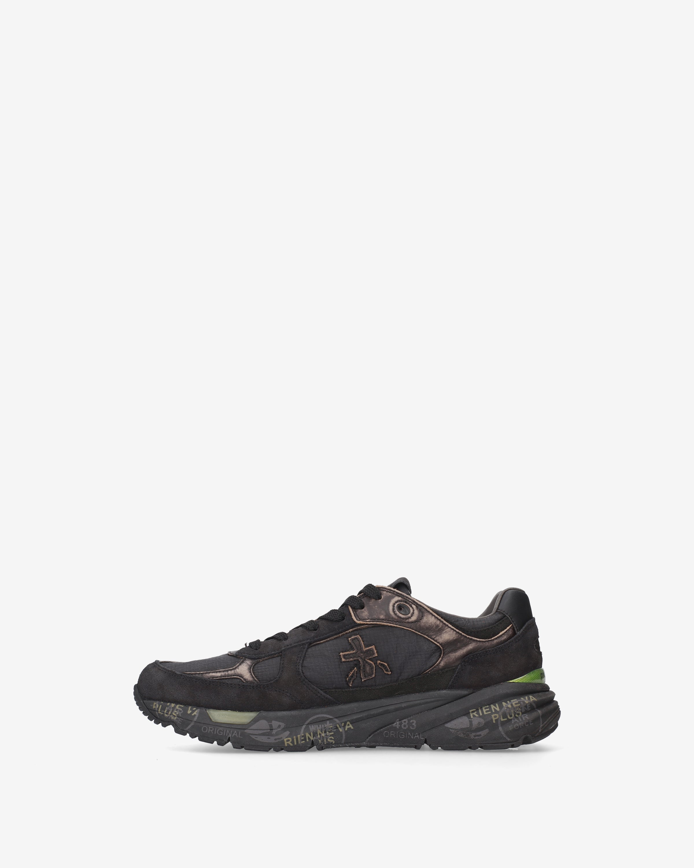 Premiata Mase25 8424 sneakers crème daim technique