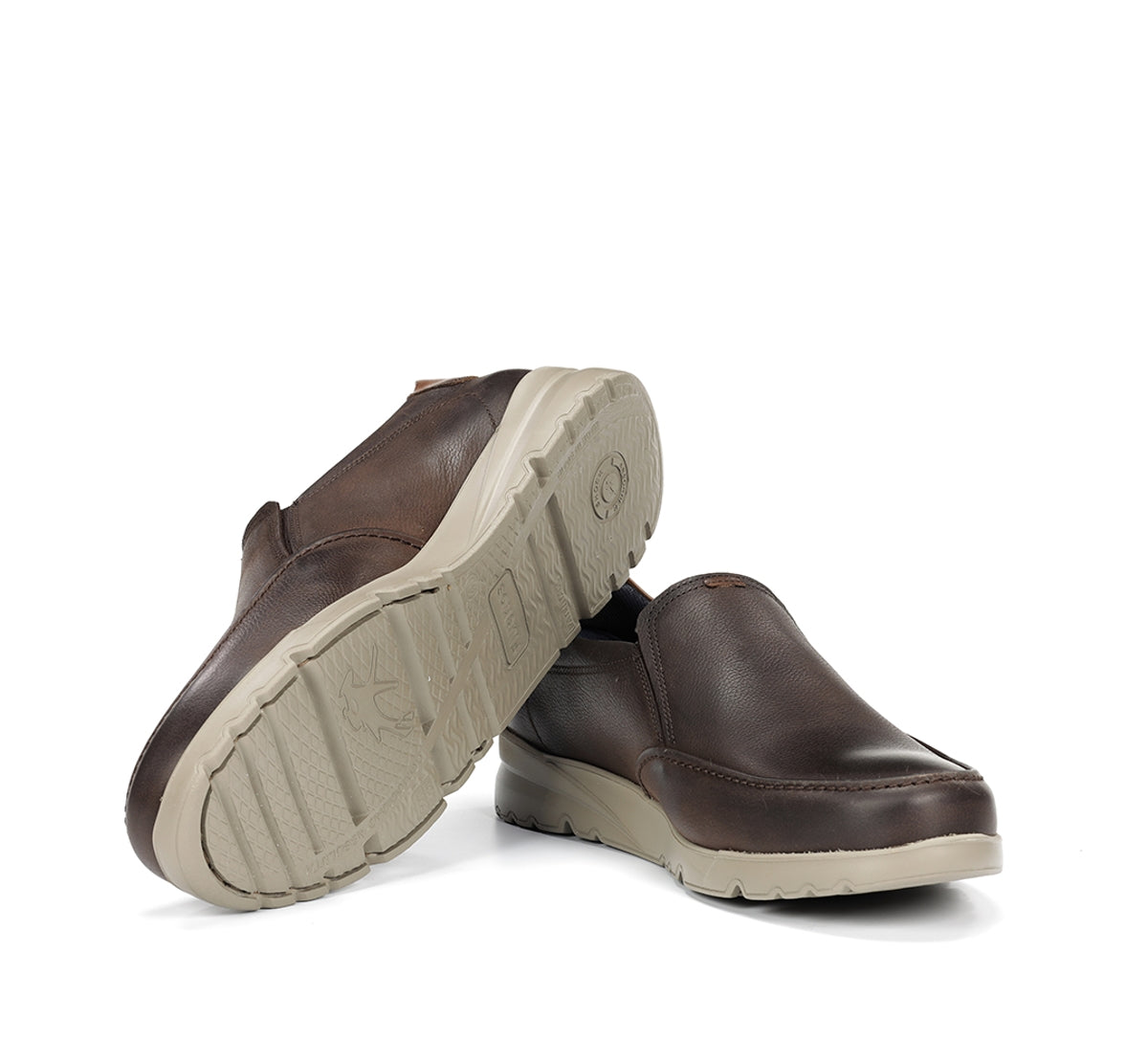 Fluchos Daryl F1458 slip on marron cuir homme