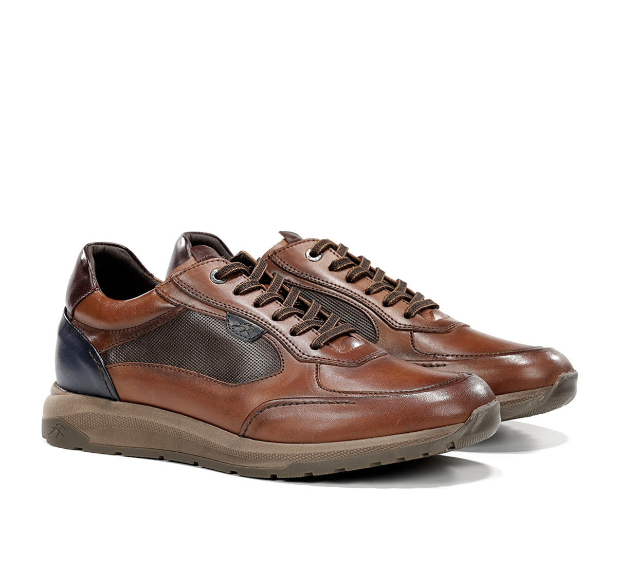 Fluchos Karter F2532 baskets marron homme cuir