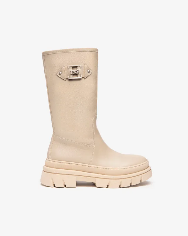 Nero Giardini Boots Bottes Cuir Femme Hiver