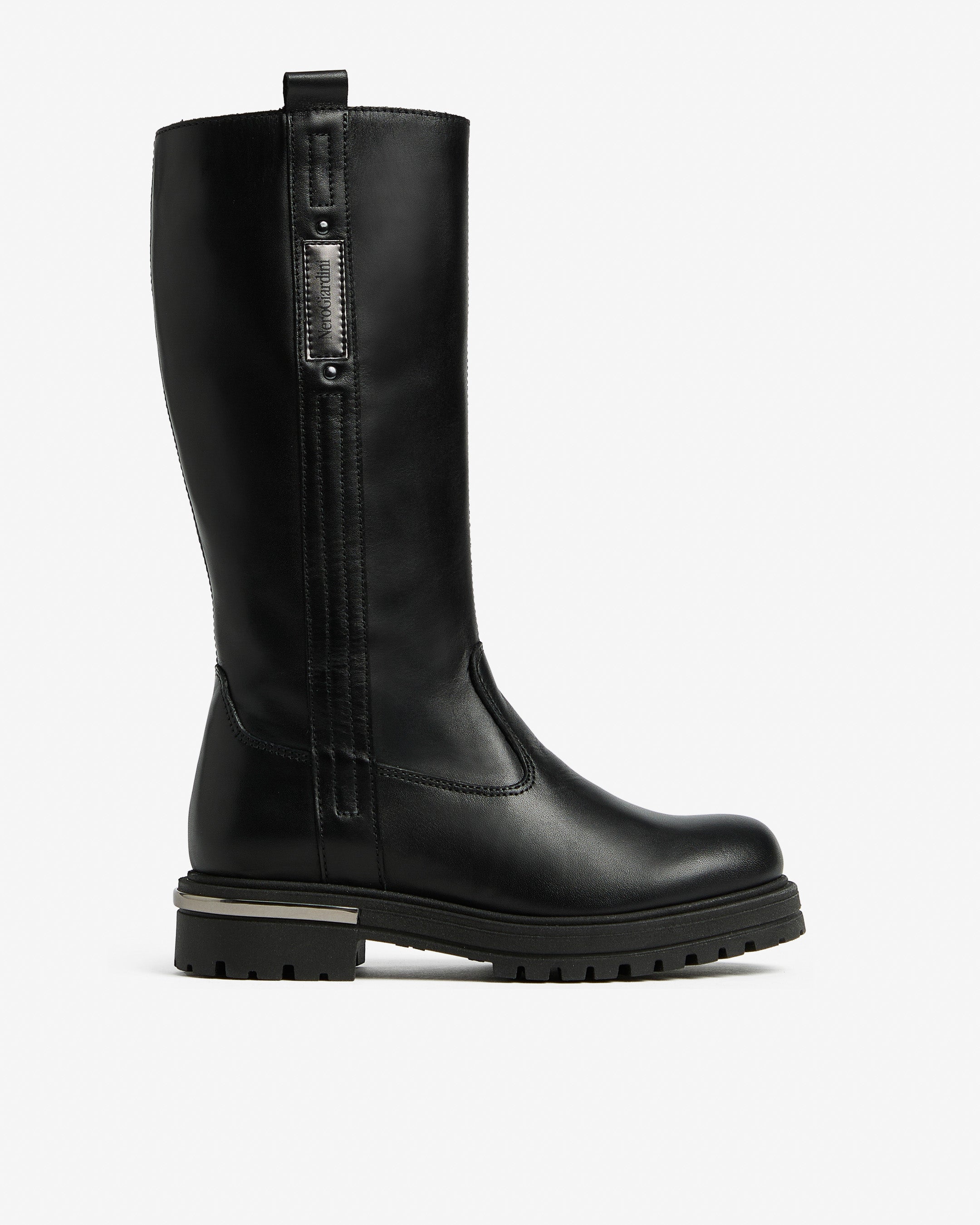 Nero Giardini Boots Bottes Cuir Fille Ado Légères